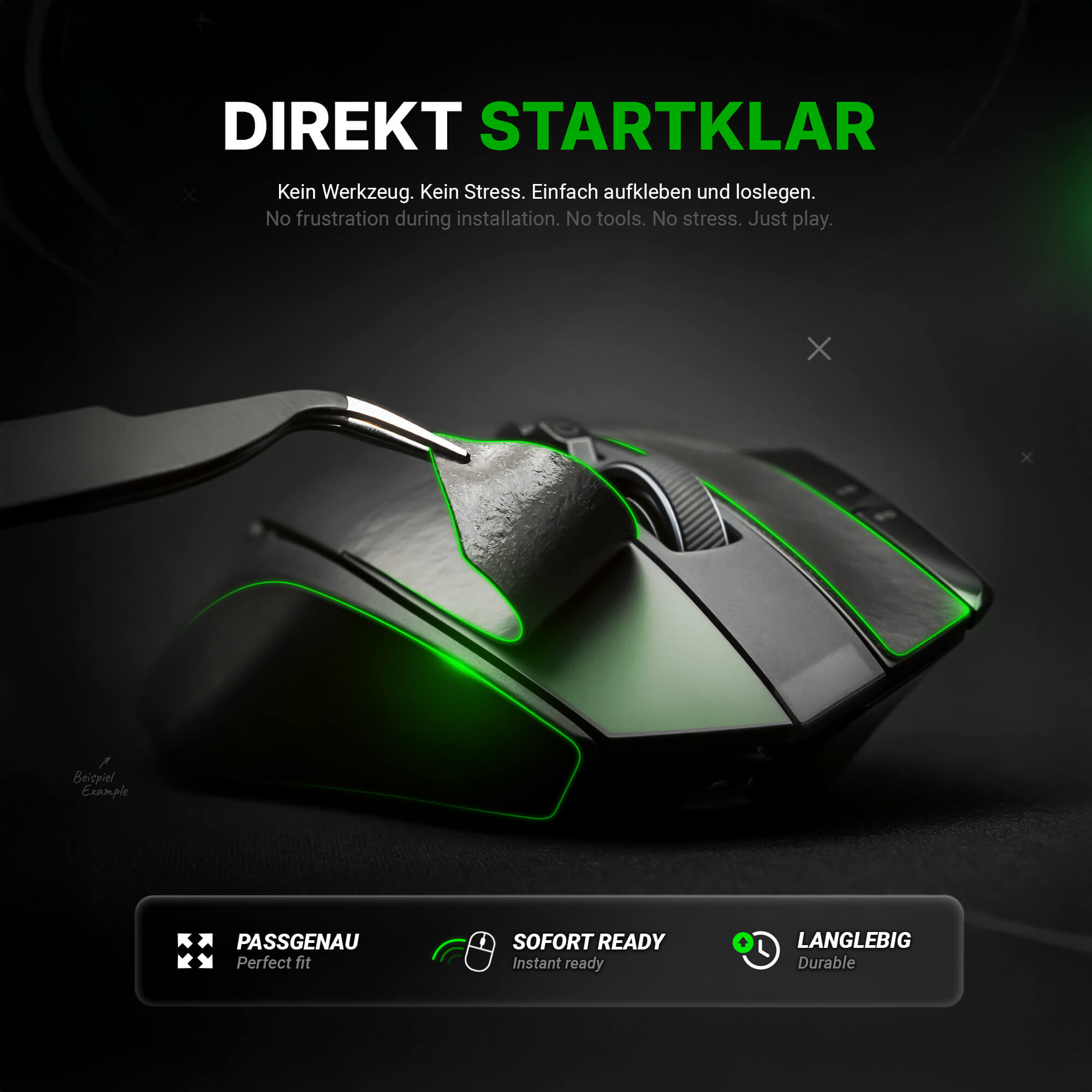 Stealth Grip Tape – für Razer DeathAdder V3 Pro