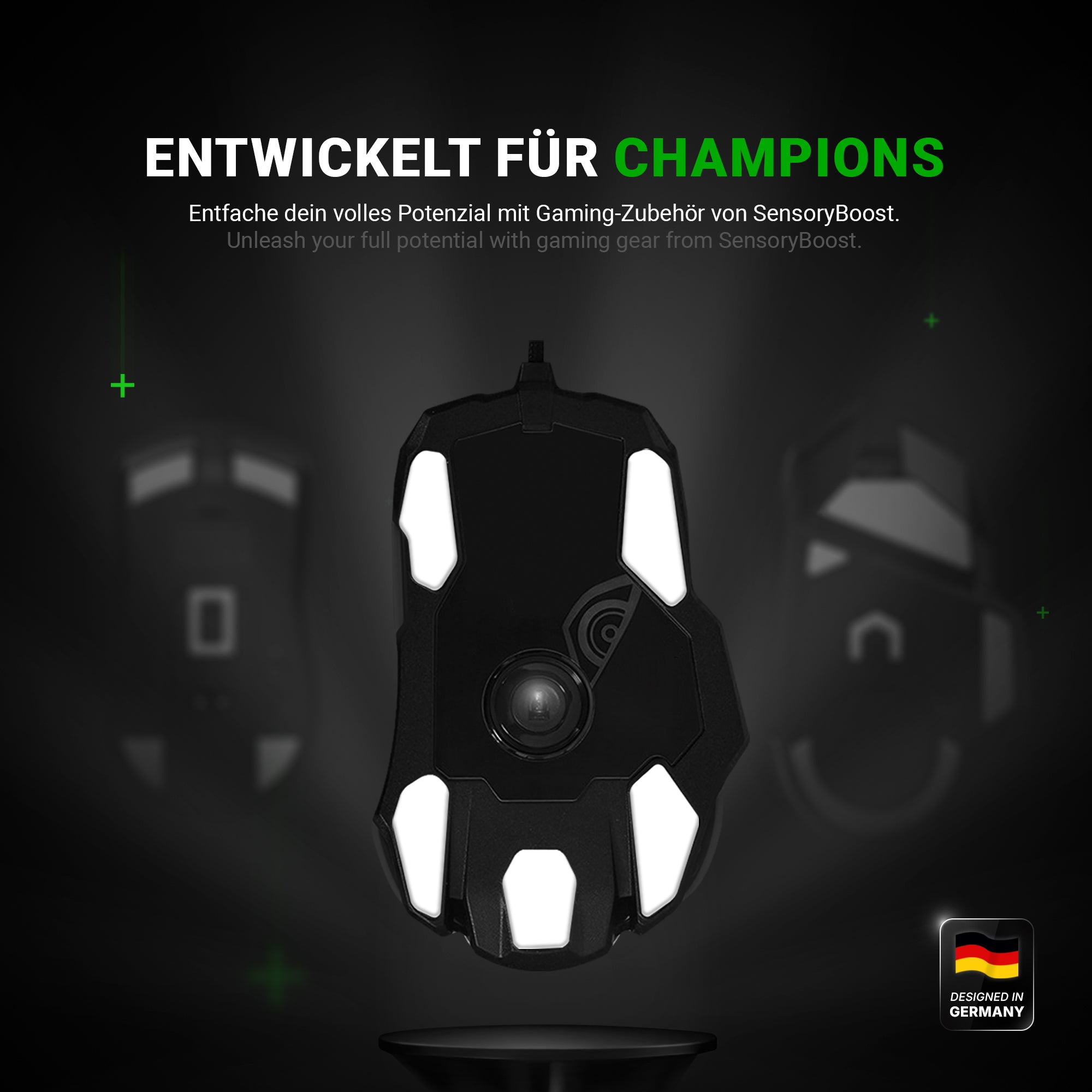 DPS Glides (2er Set) – für Roccat Kone AIMO