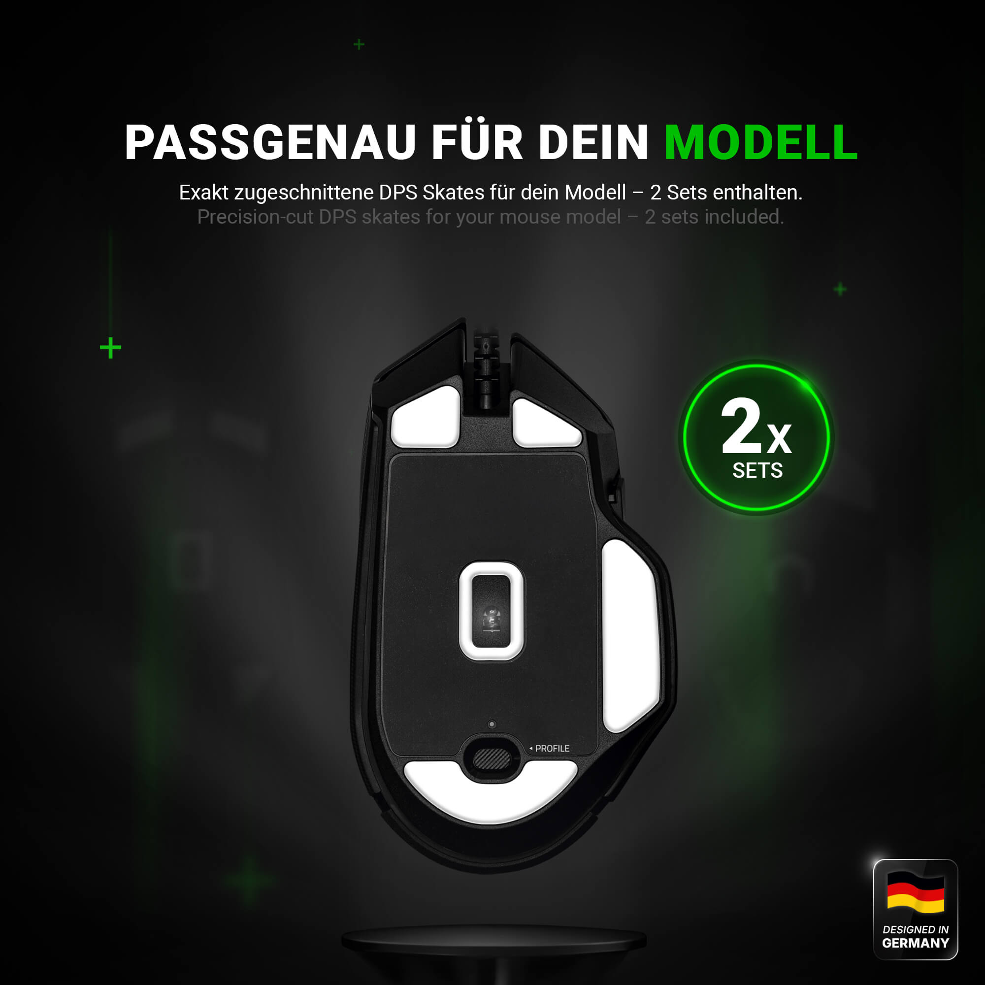 DPS Series – Mausfüße für Razer Basilisk V3 – PTFE