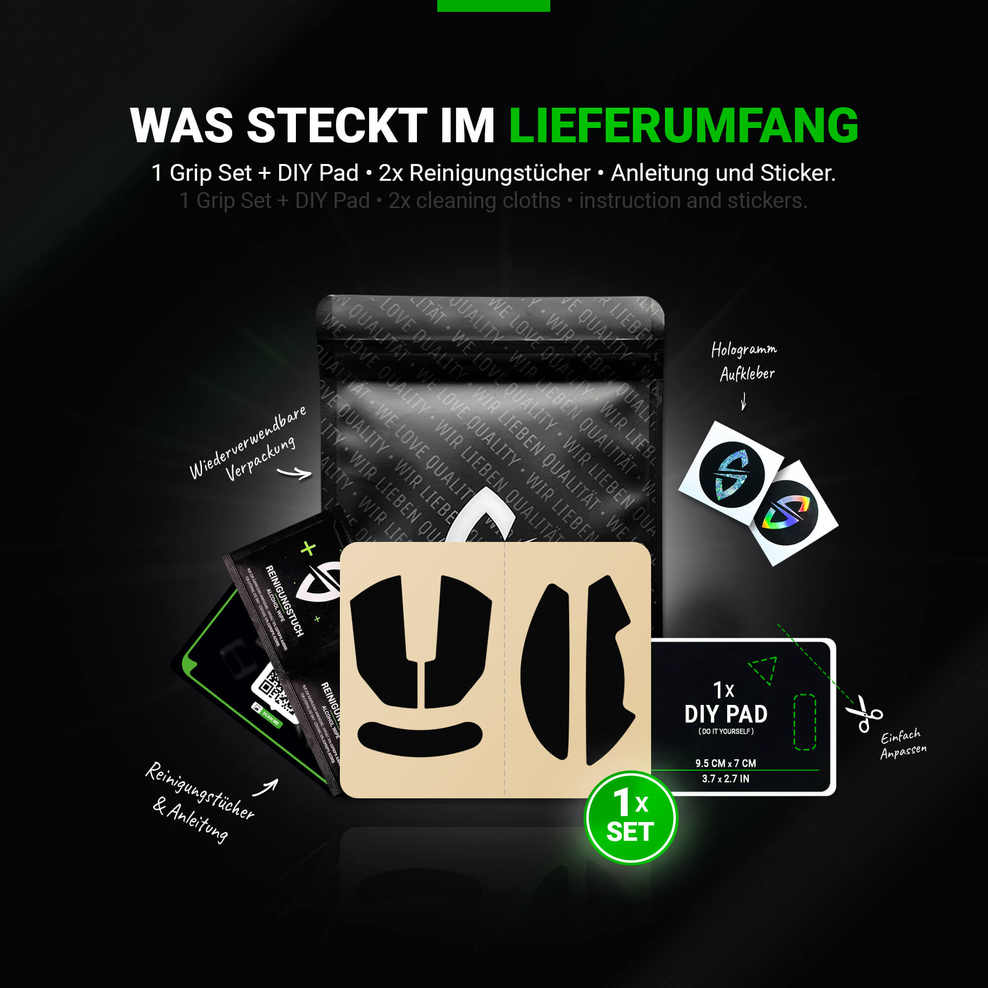 Stealth Grip Tape for Corsair Sabre v2 Pro