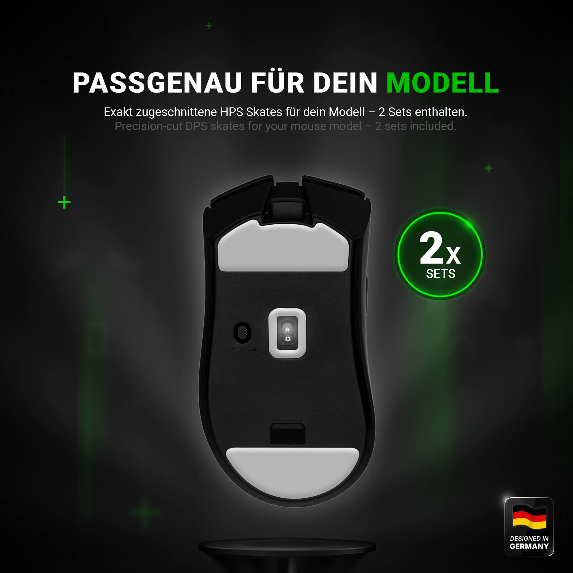 HPS Glides (2 Sets) for Razer Deathadder V3 Hyperspeed