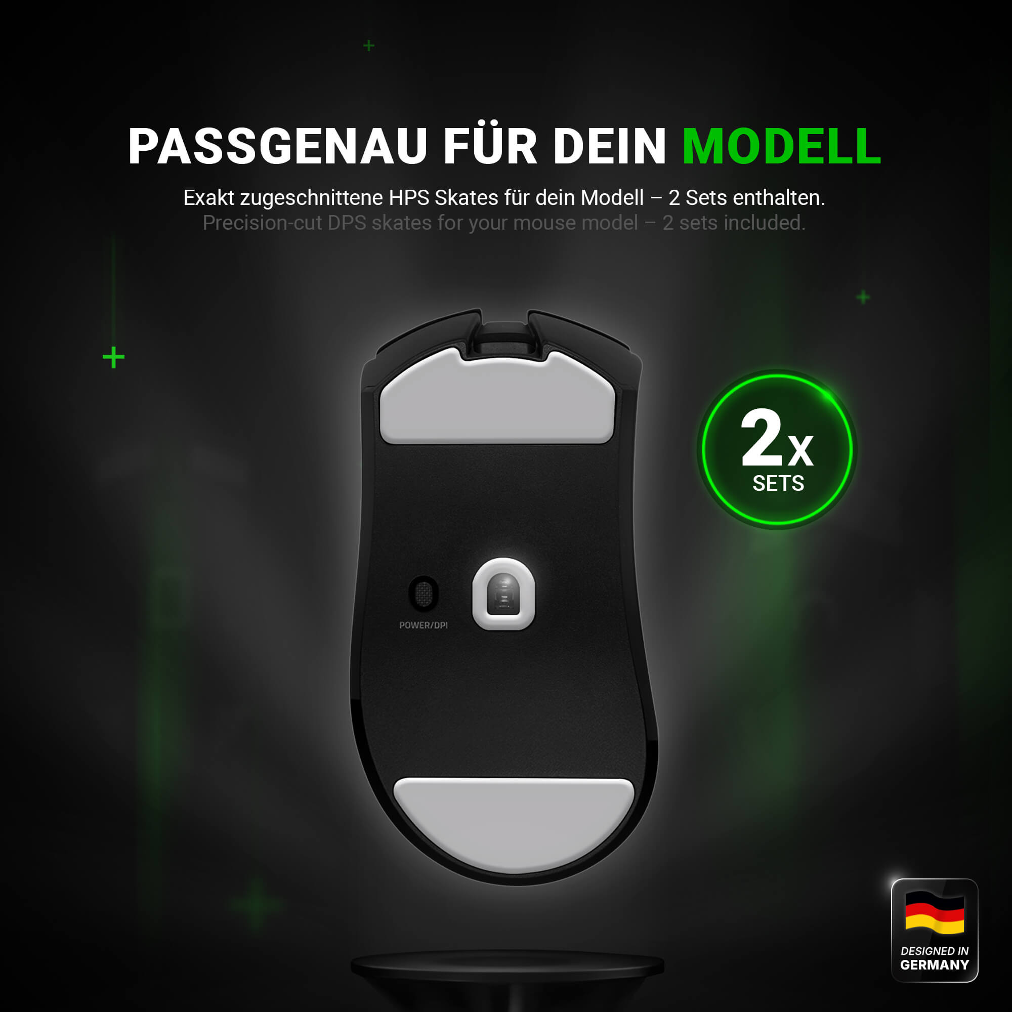 HPS Glides (2 Sets) for Razer Deathadder V4 PRO