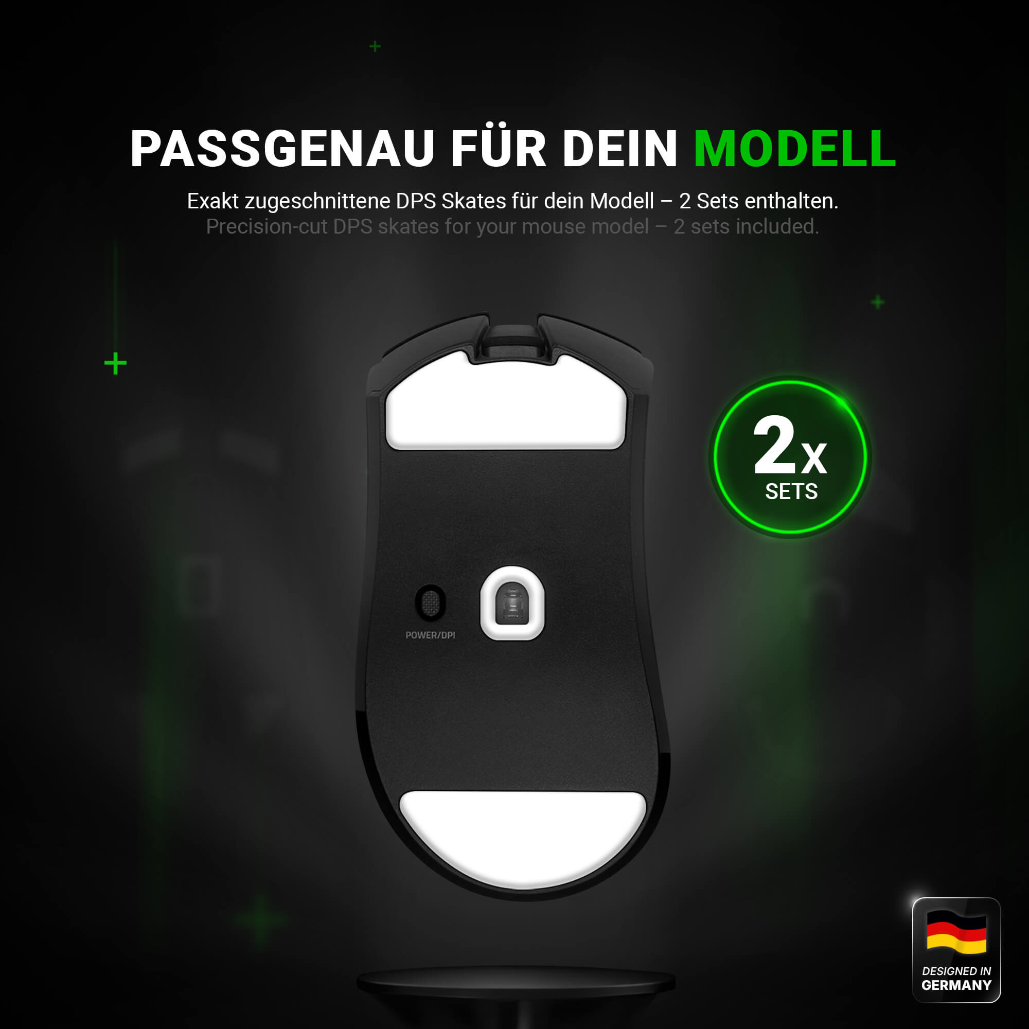 DPS Series – Mausfüße für Razer DeathAdder V4 PRO – PTFE