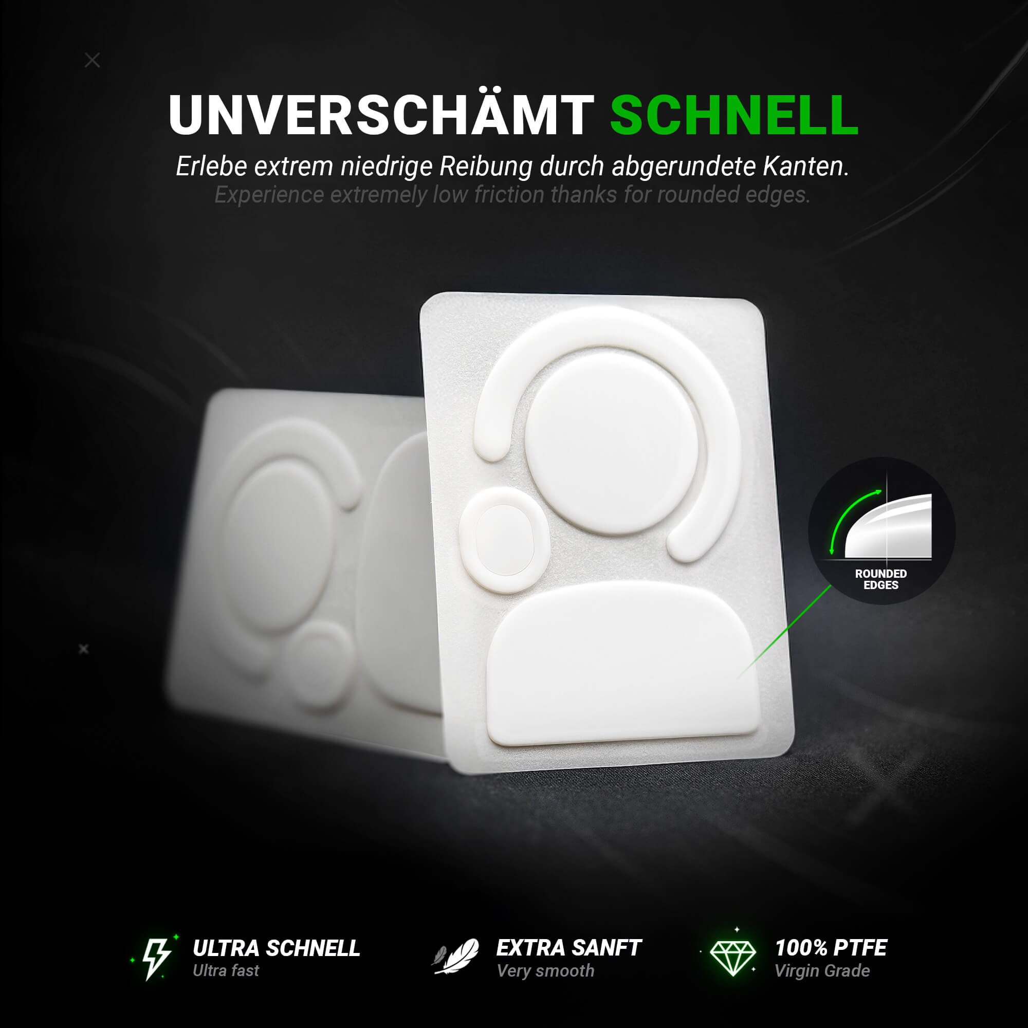 DPS Glides (2er Set) – für Razer Naga X