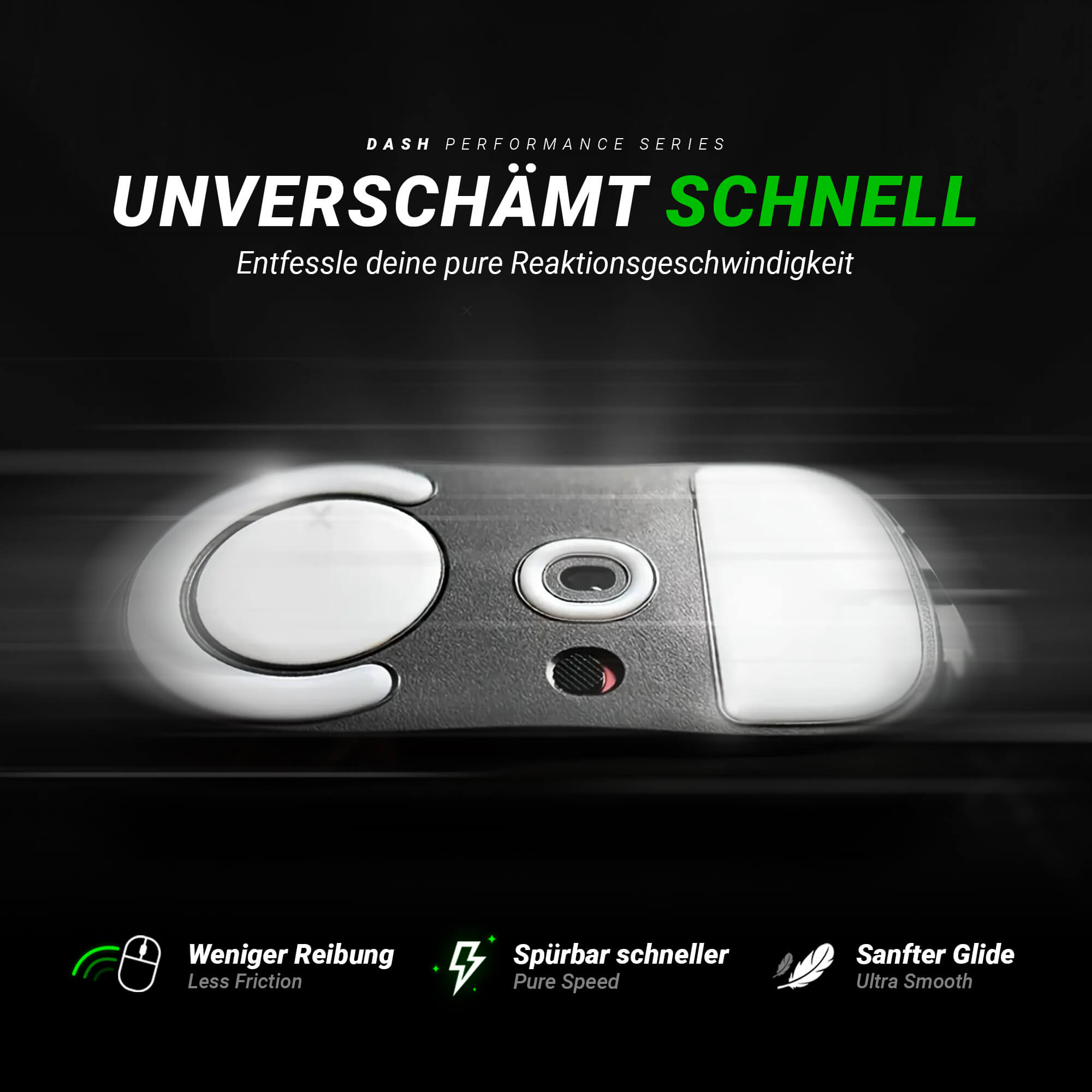 DPS Series – Mausfüße für Logitech G PRO X Superlight 2 DEX – PTFE