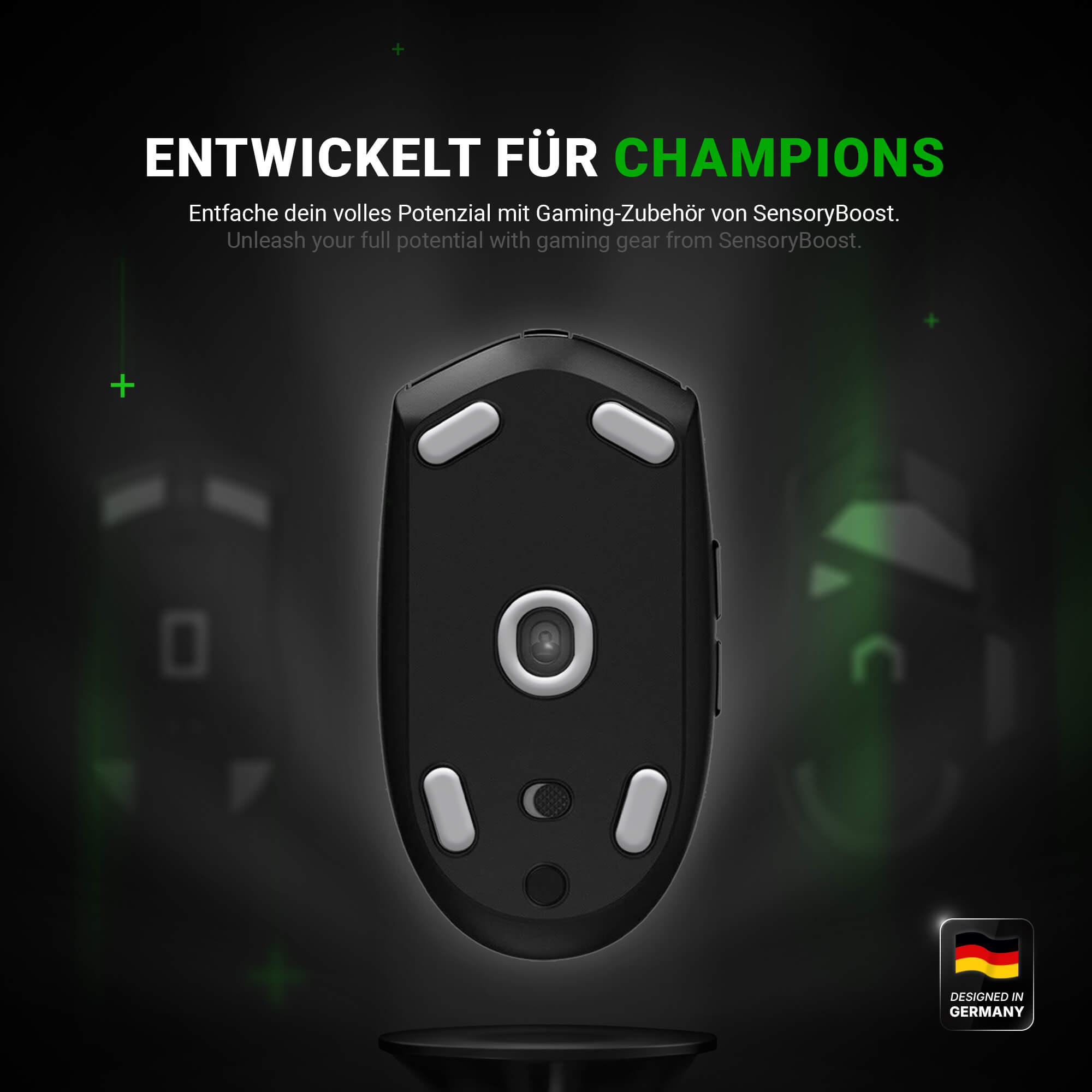 HPS Glides (2er Set) – für Logitech G305 & G304