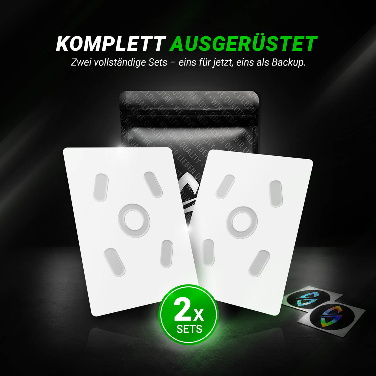 HPS Series – Mausfüße für Logitech G305 & G304 – PTFE