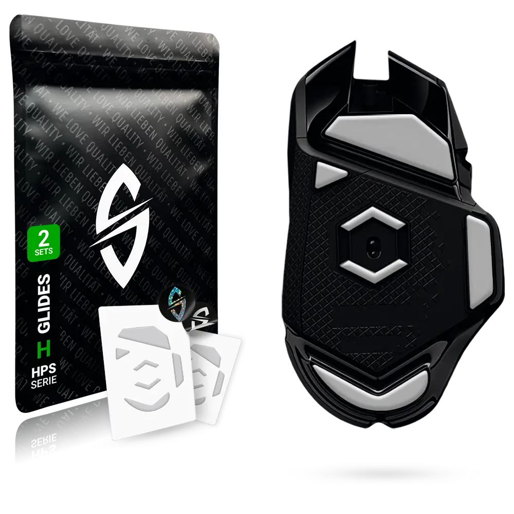 HPS Glides (2er Set) – für Logitech G502 Hero (Kabel Ver.) Gaming Maus