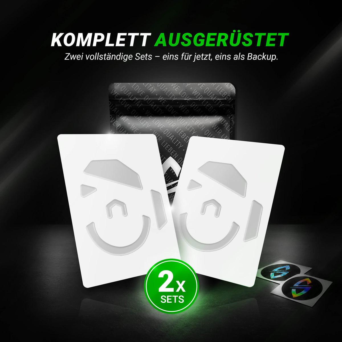 HPS Series – Mausfüße für Logitech G502 Lightspeed – PTFE