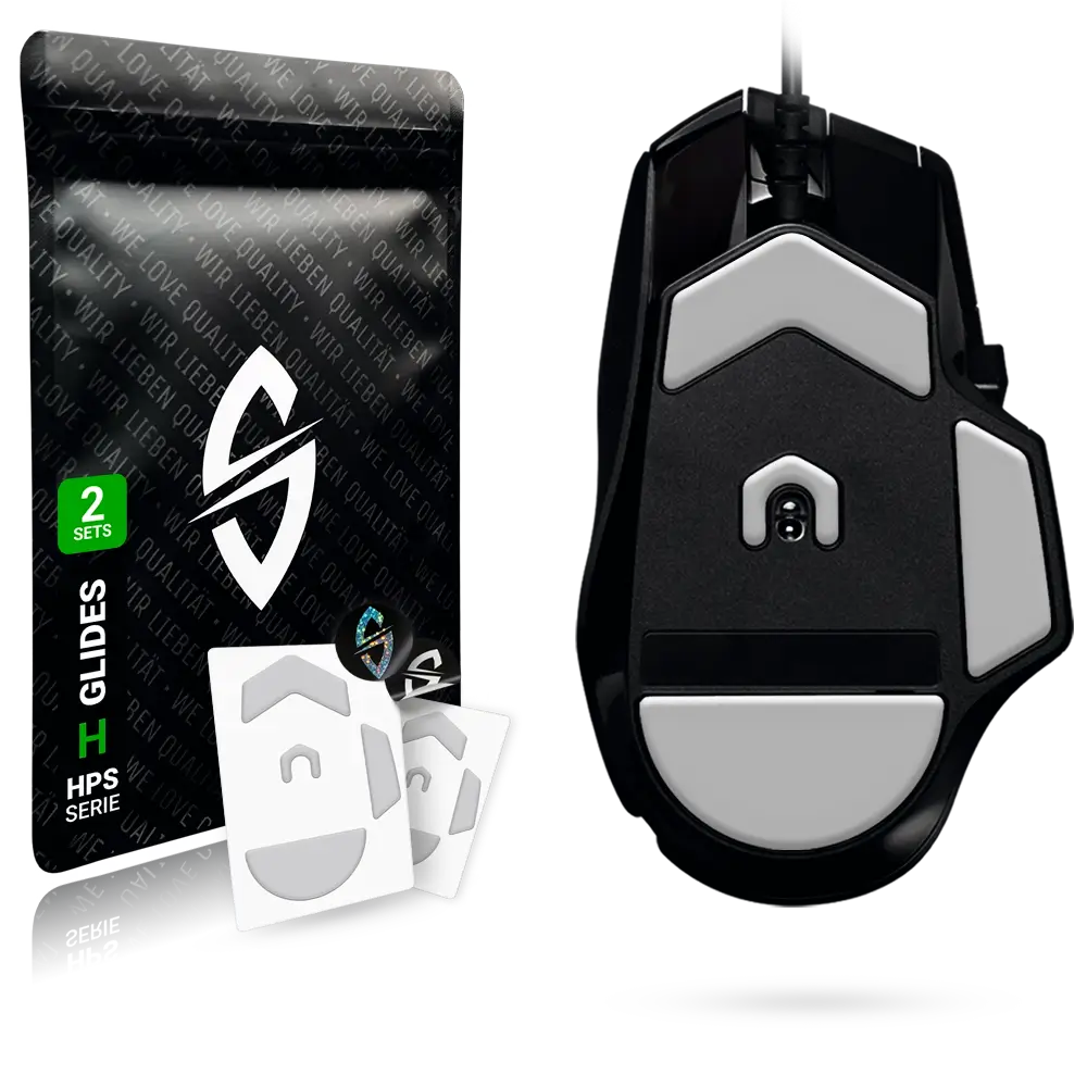 HPS Glides (2 Sets) for Logitech G502 X Standard Gaming Mouse - Upgrade Kit