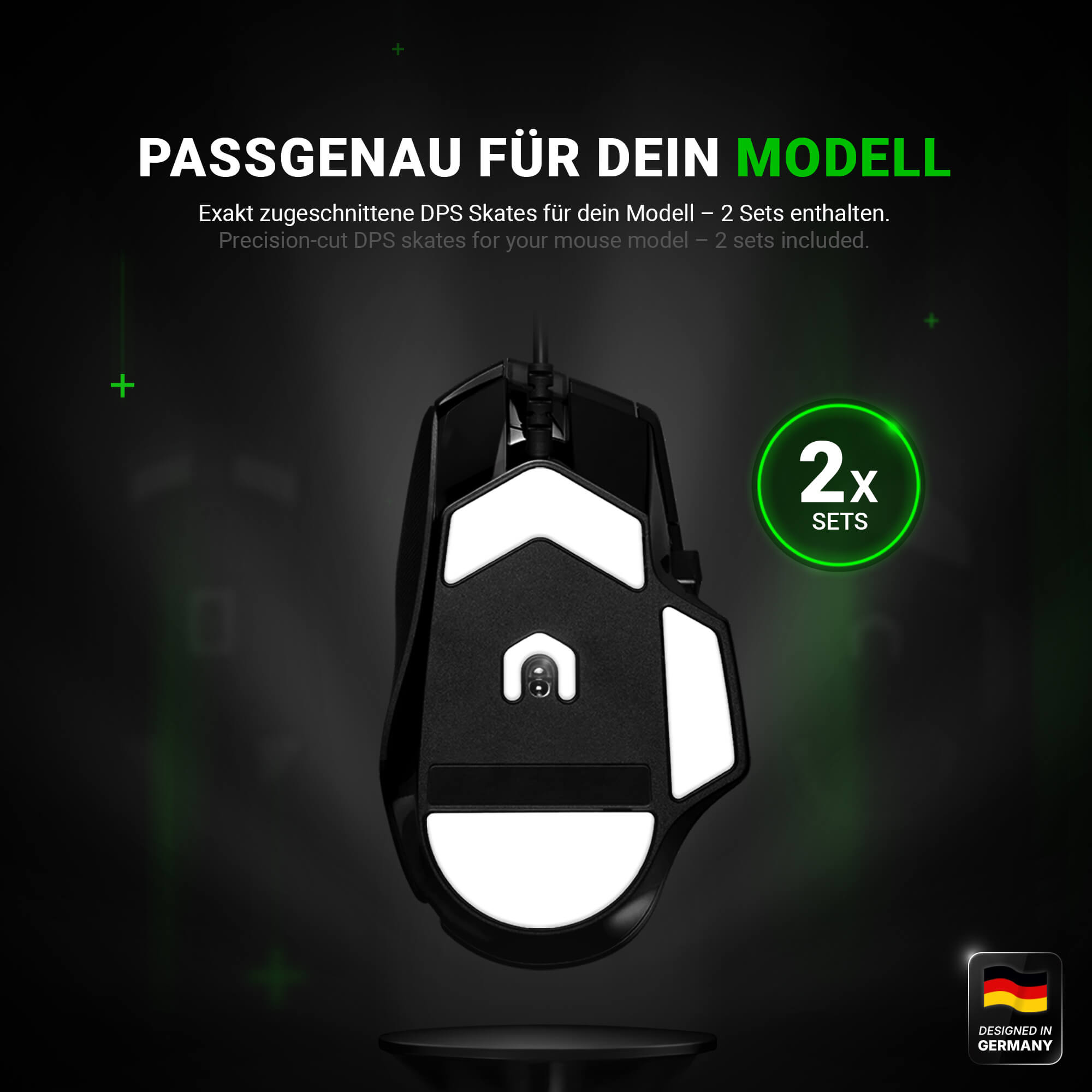 DPS Series – Mausfüße für Logitech G502 X (Kabel Ver.) – PTFE
