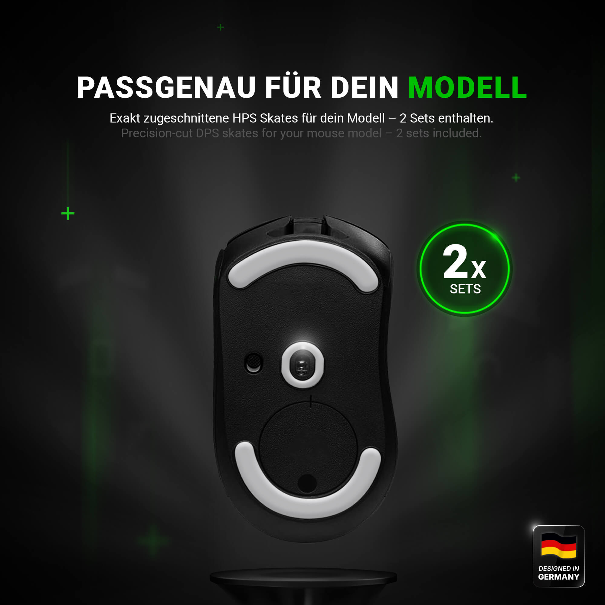 HPS Glides (2 Sets) for Logitech G703, G603 & G403