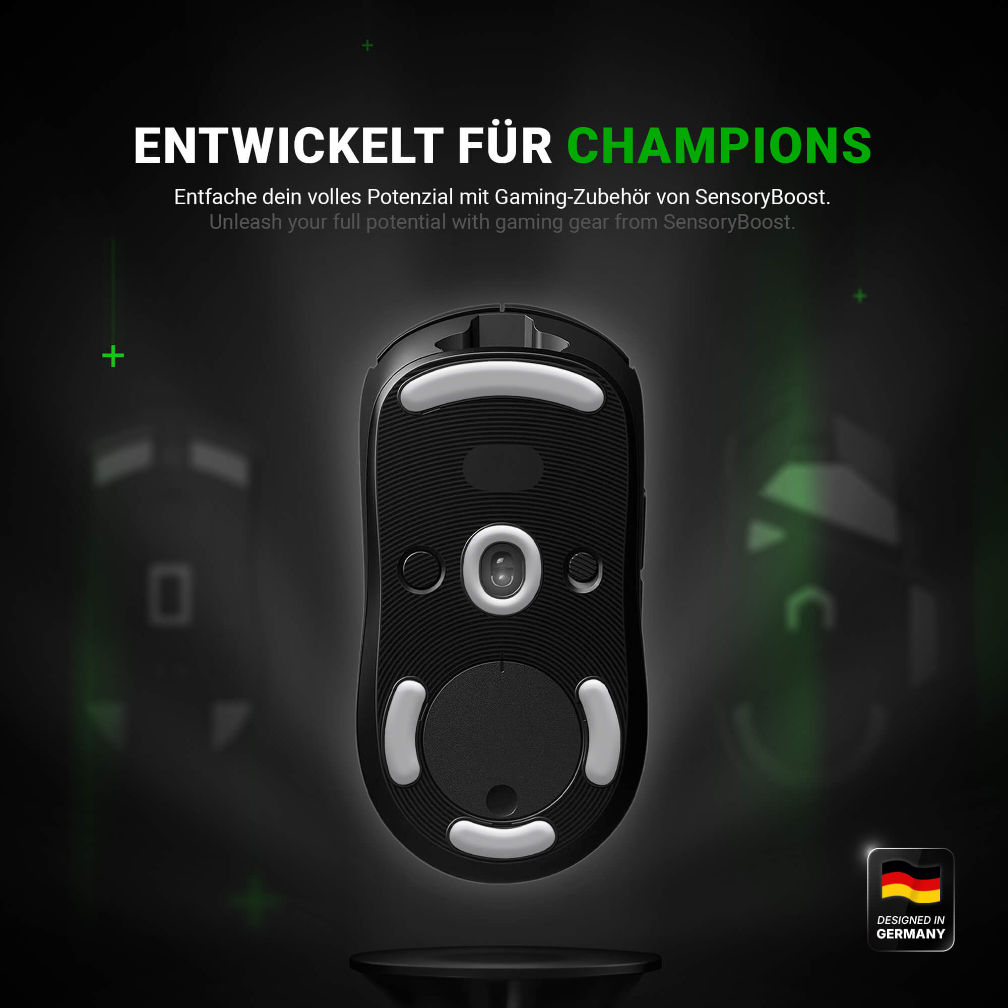 HPS Glides (2er Set) – für Logitech G PRO Wireless