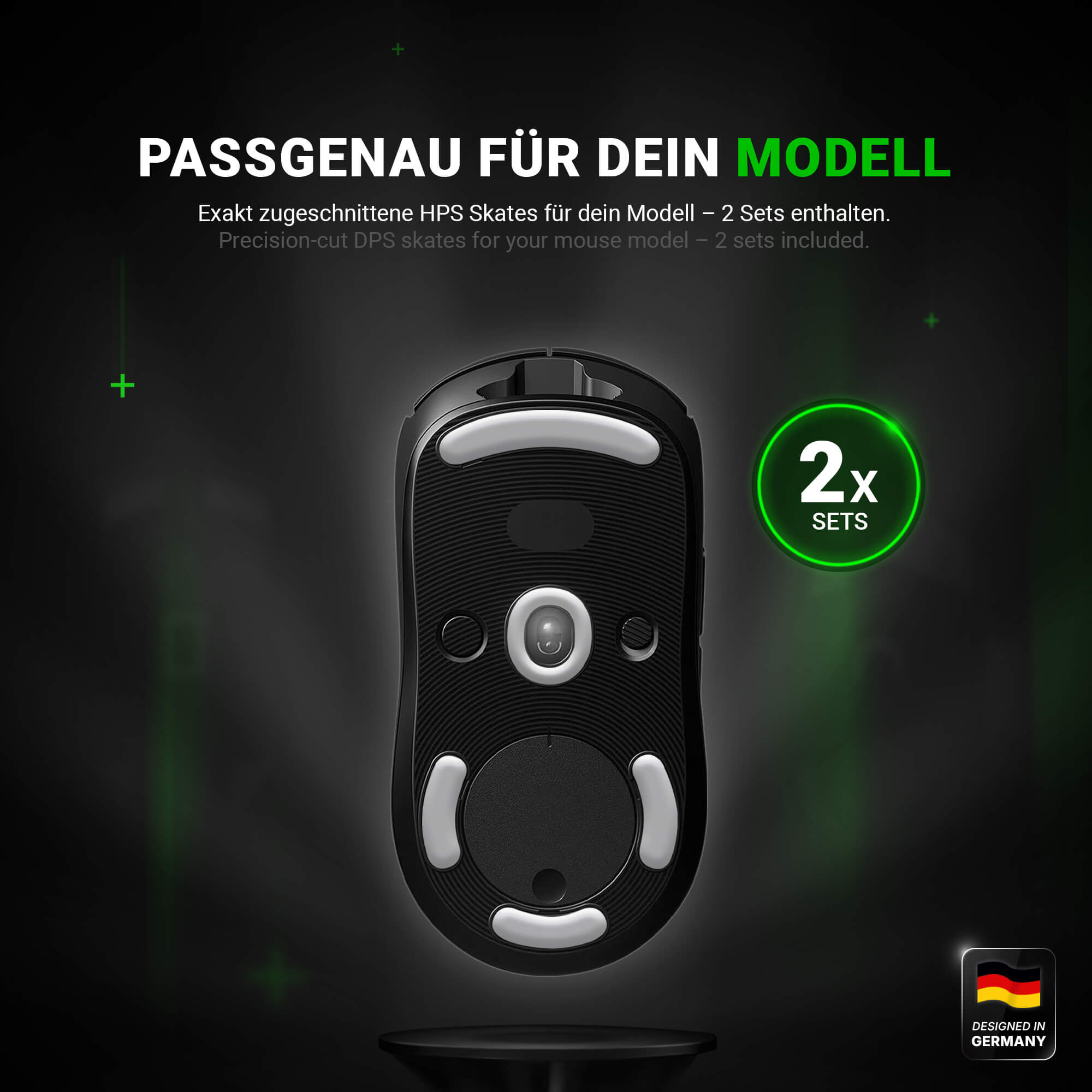 HPS Glides (2 Sets) for Logitech G PRO Wireless