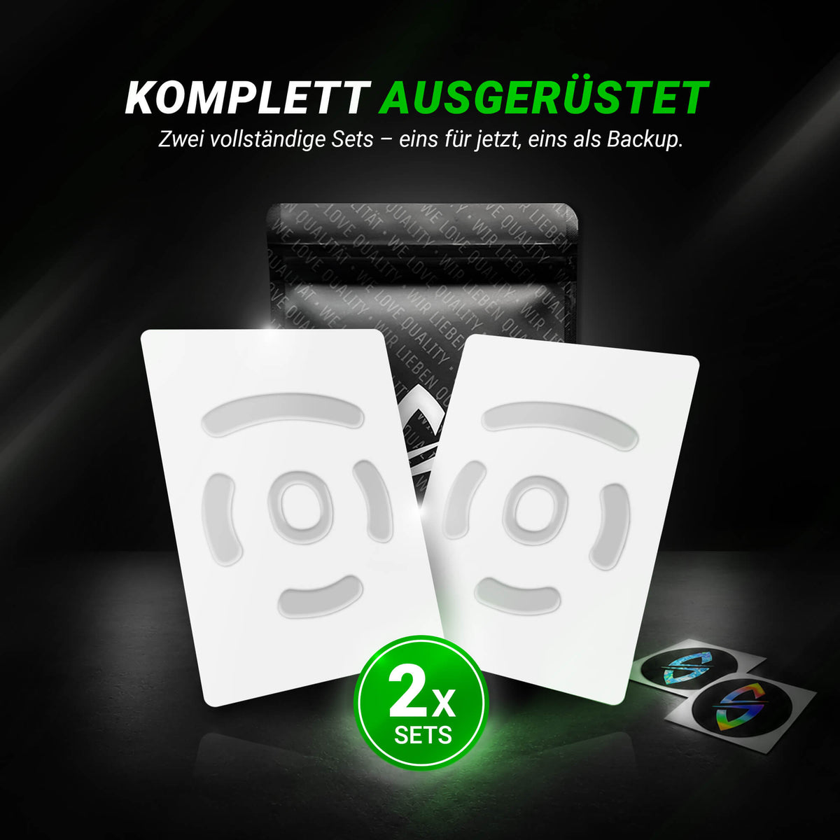 HPS Series – Mausfüße für Logitech G PRO Wireless – PTFE