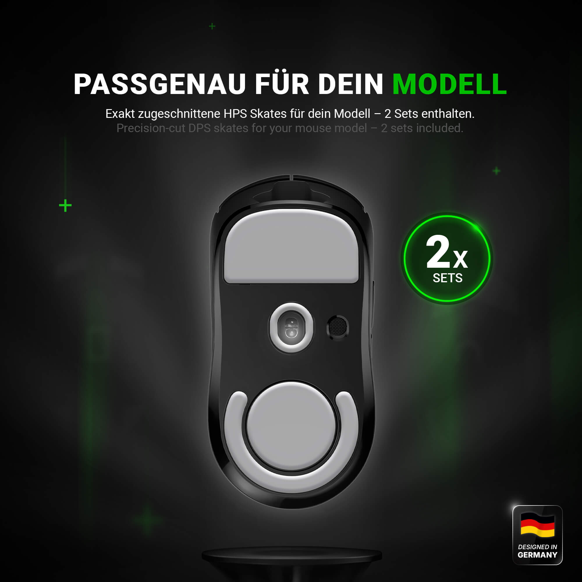 HPS Glides (2 Sets) for Logitech G PRO X 1 Superlight