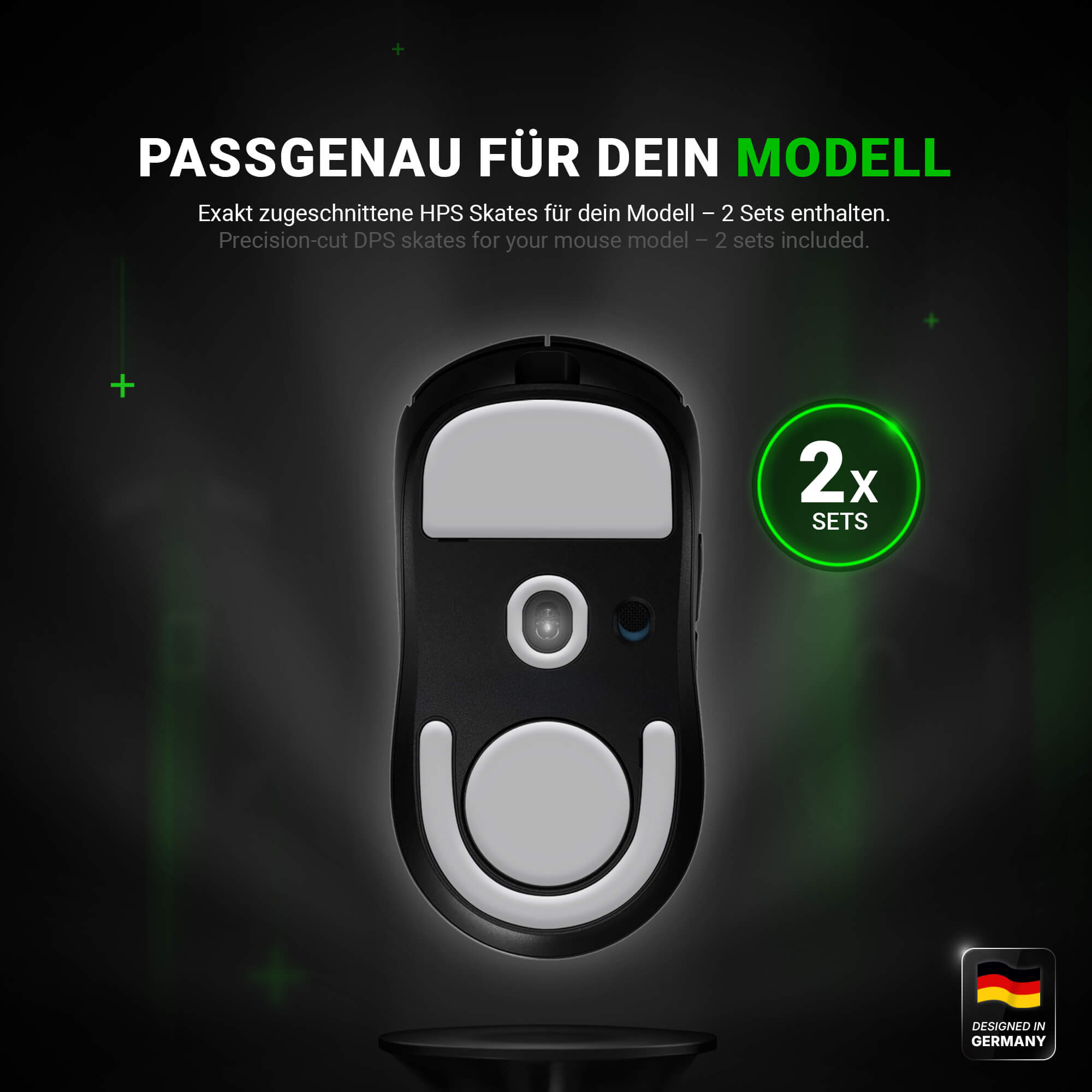 HPS Glides (2 Sets) for Logitech G PRO X 2 Superlight