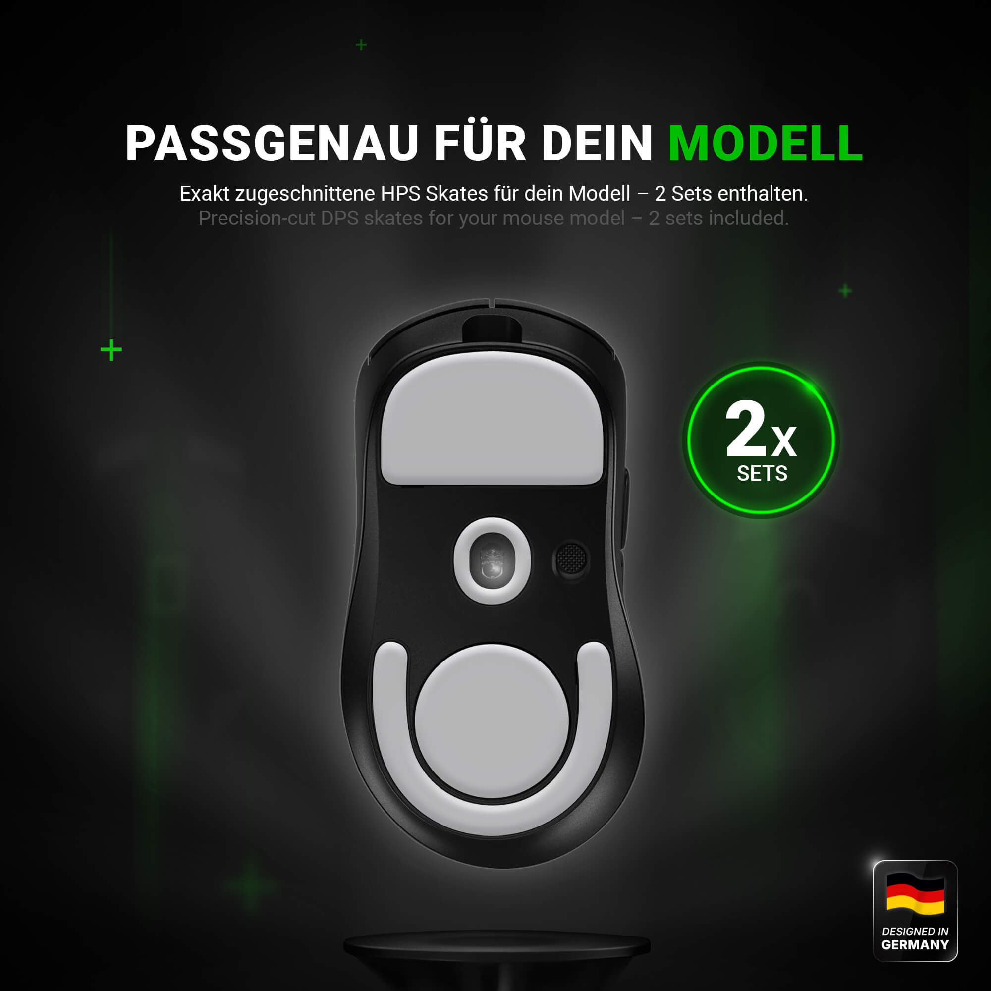 HPS Glides (2 Sets) for Logitech G PRO X Superlight 2 Dex