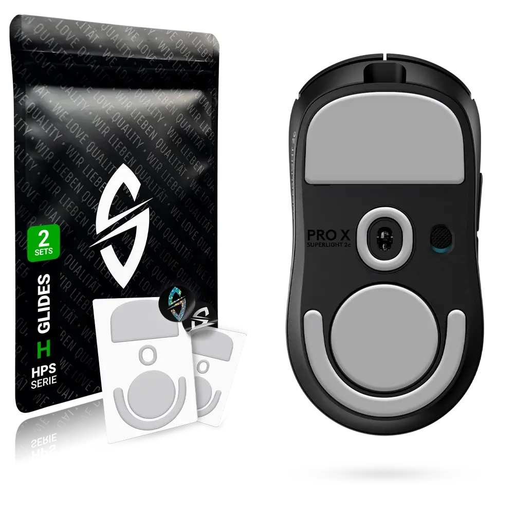 HPS Glides (2er Set) – für Logitech G PRO X Superlight 2c