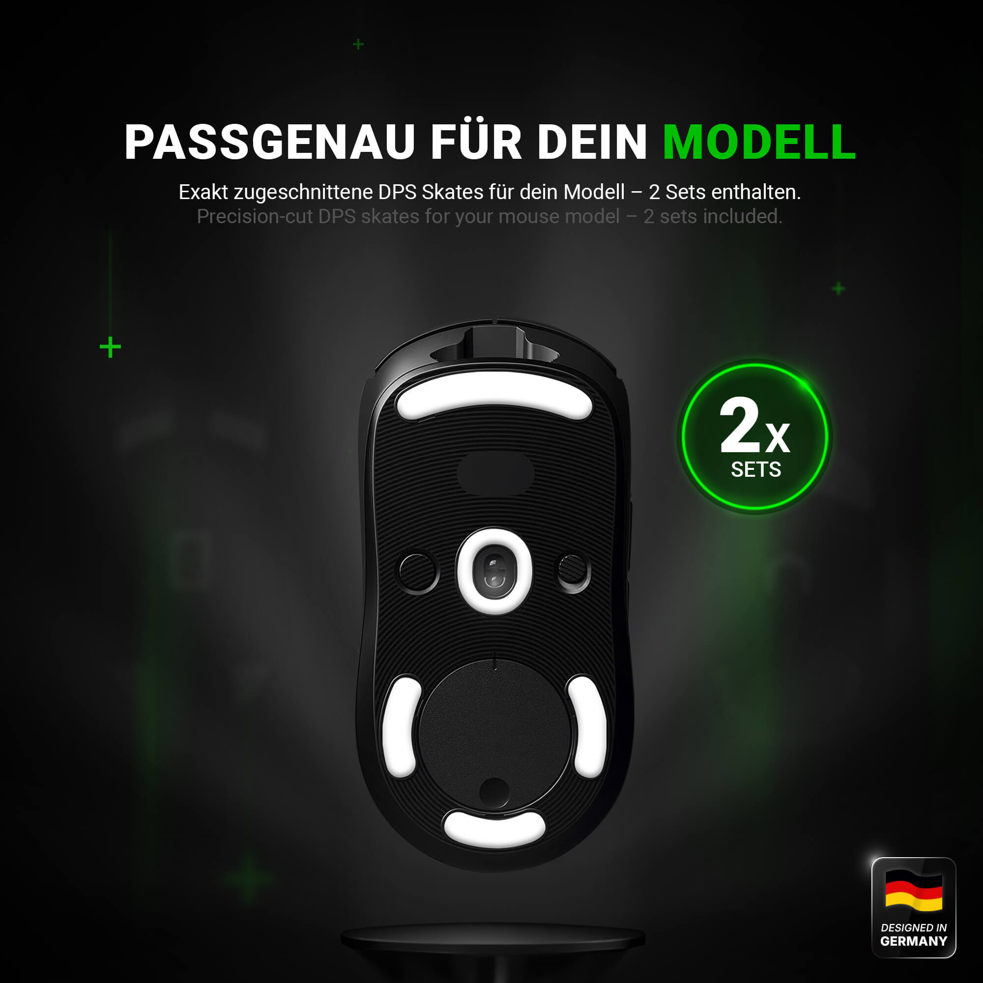 DPS Series – Mausfüße für Logitech G PRO Wireless, G PRO 2 Lightspeed – PTFE