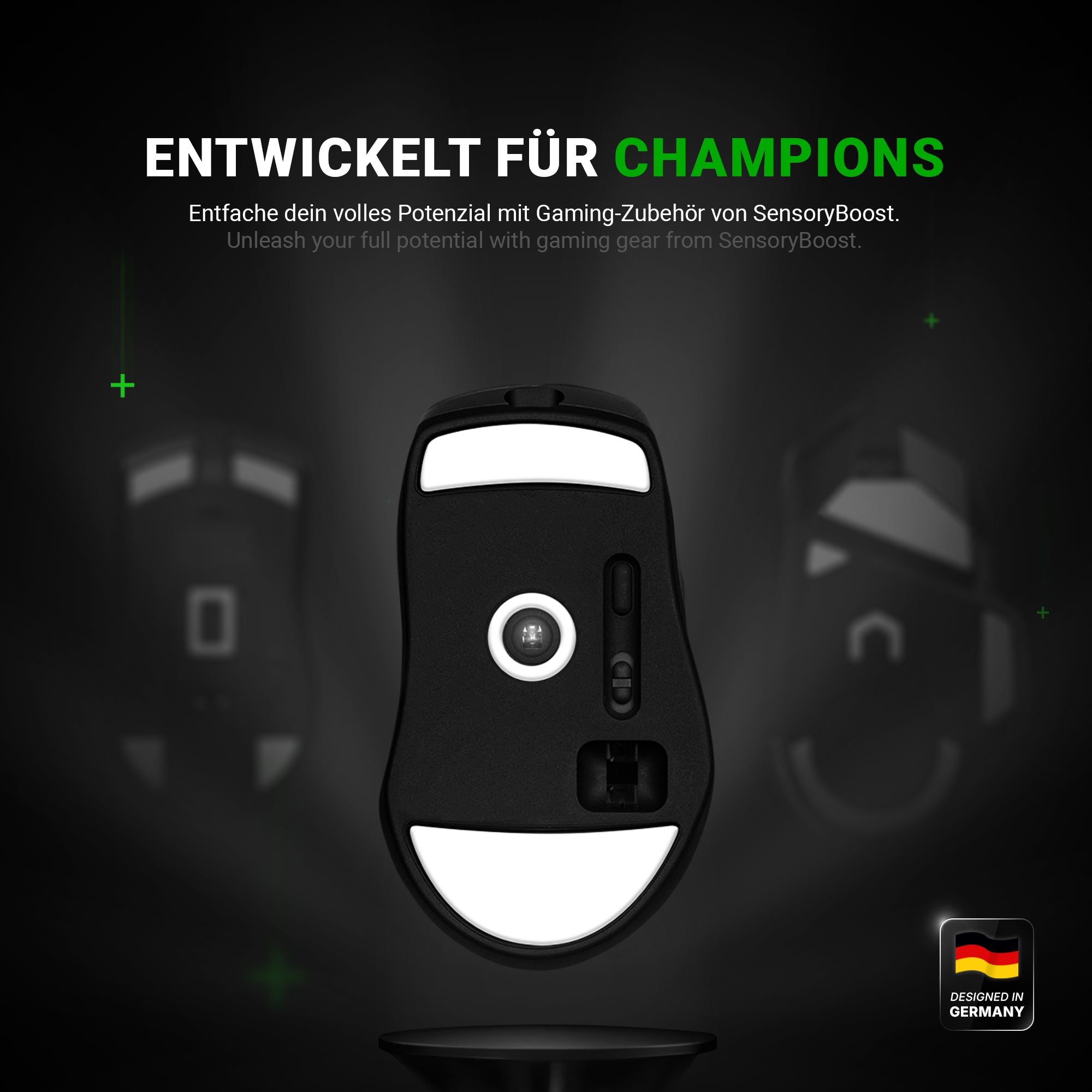 DPS Glides (2er Set) – für Roccat Kone Pro, XP