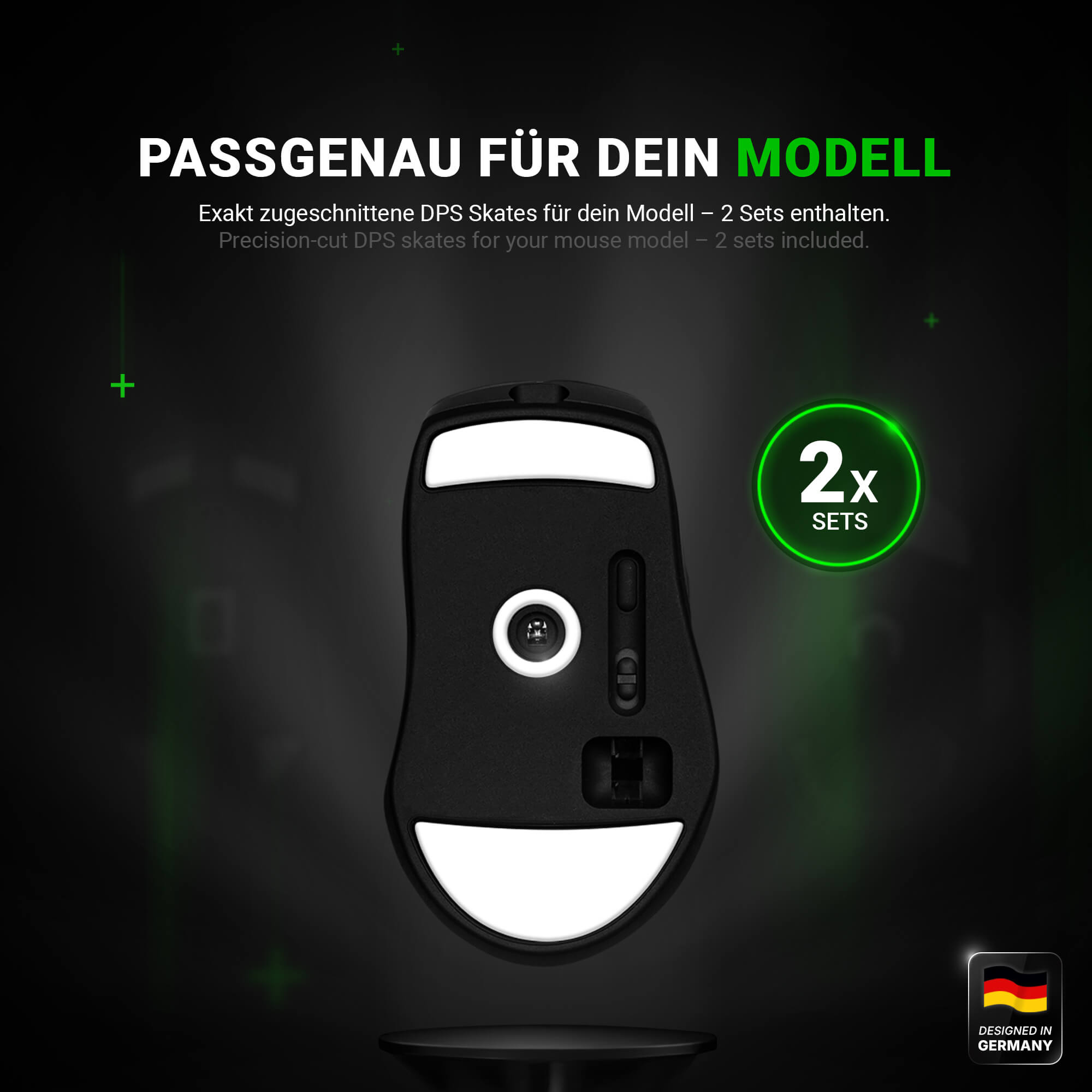 DPS Series – Mausfüße für Roccat Kone Pro, XP – PTFE