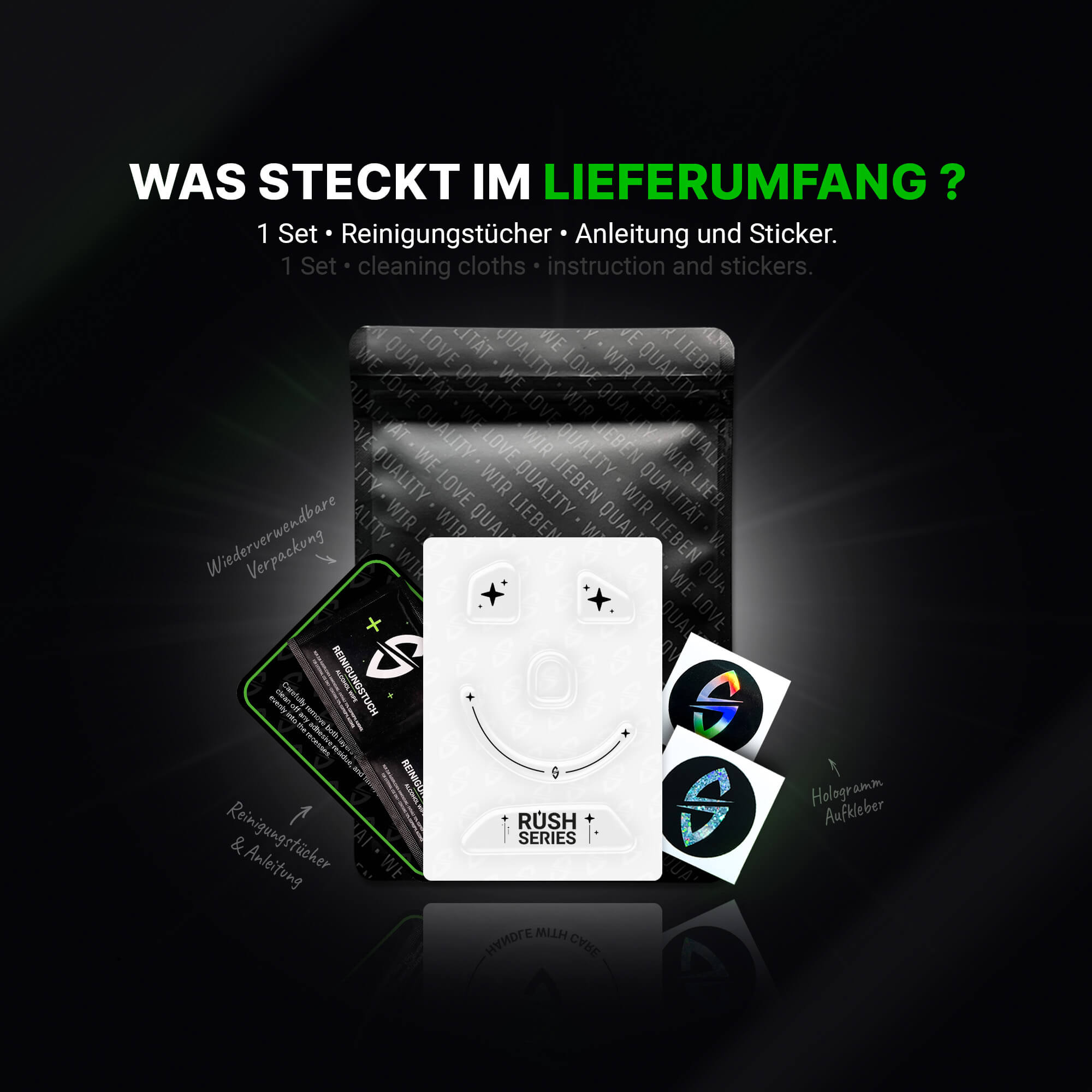 RUSH Glass Glides for Razer Basilisk V3 PRO