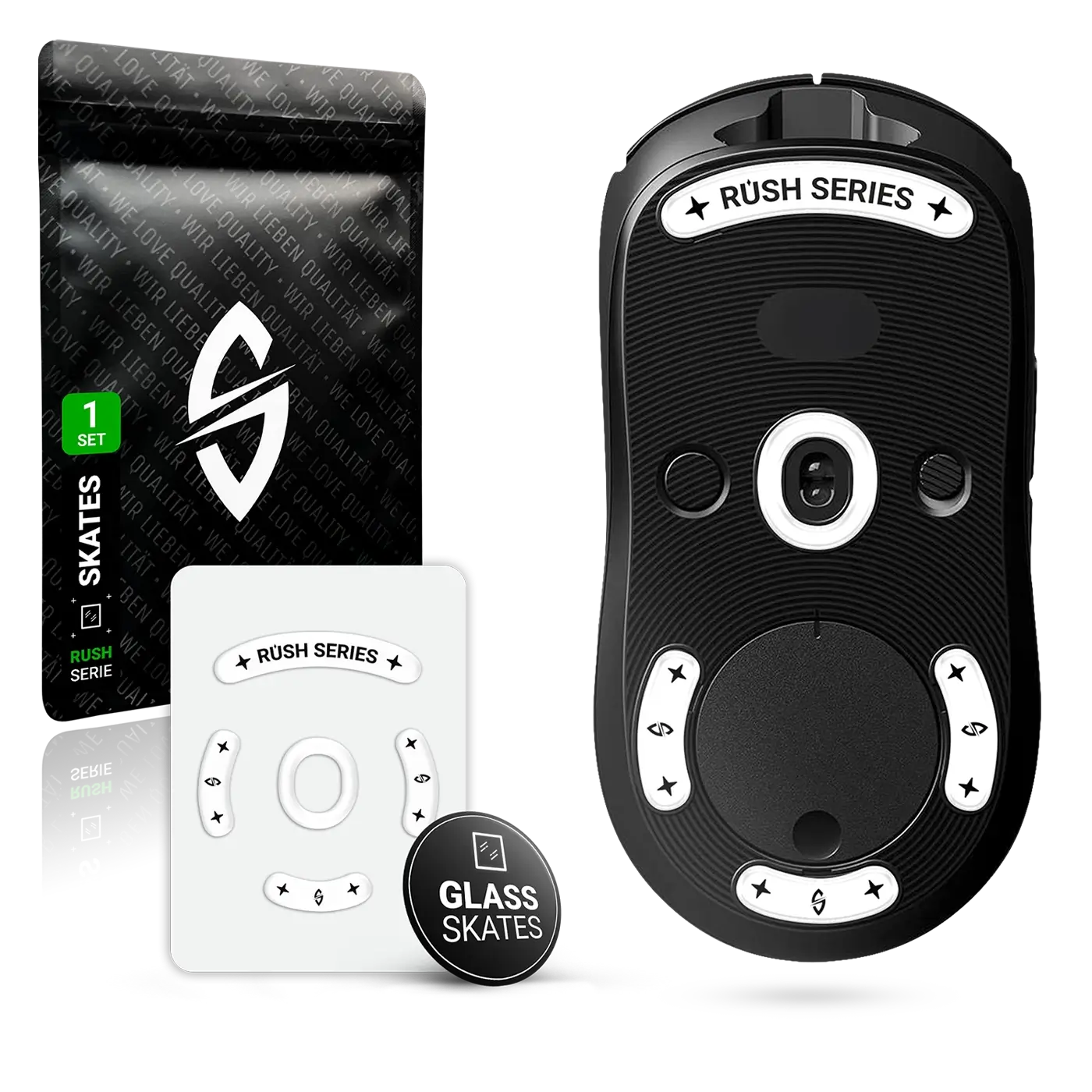 RUSH Glass Glides for Logitech G PRO Wireless