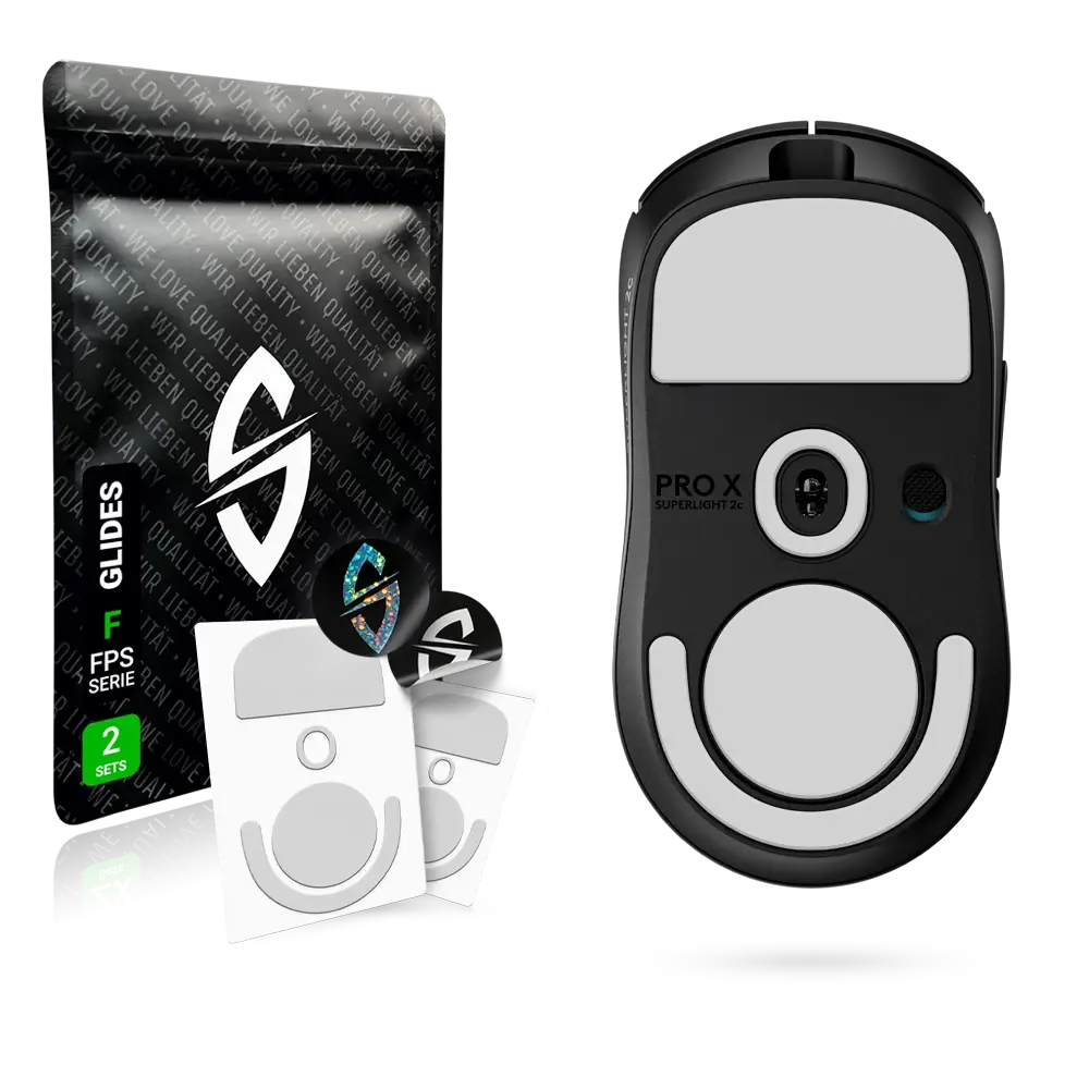 FPS Glides (2er Set) – für Logitech G PRO X Superlight 2c