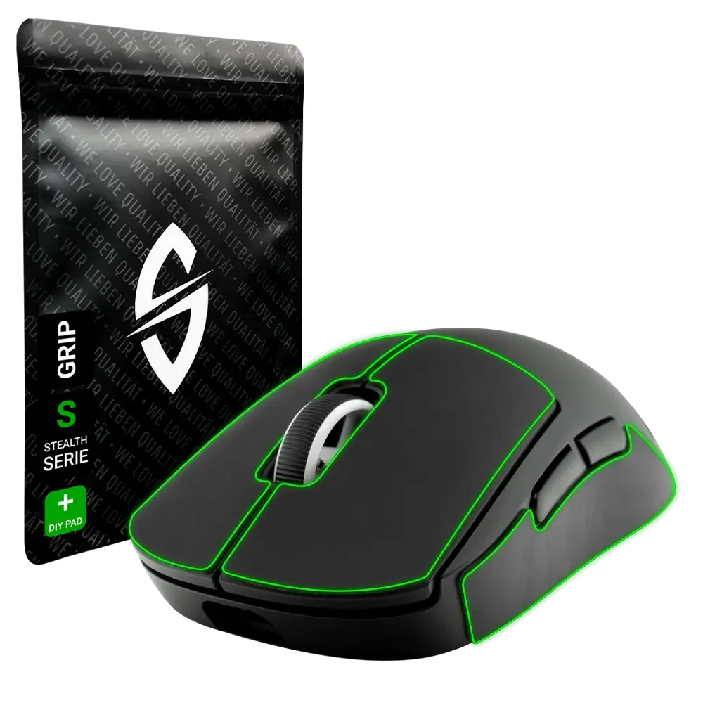 SensoryBoost Stealth Grip Tape für Logitech G PRO X Superlight (Pre-Cut)