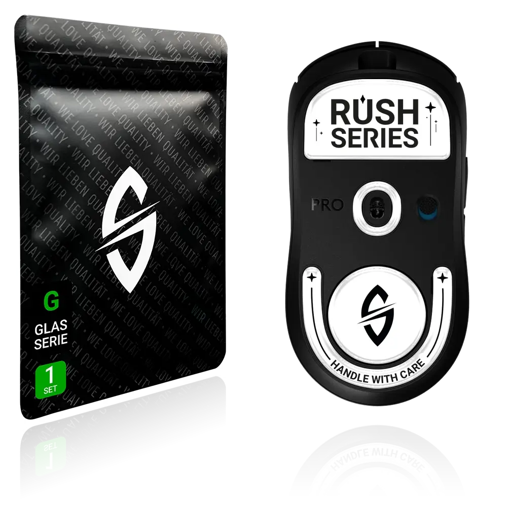 RUSH Glas Glides – für Logitech G PRO X Superlight 2