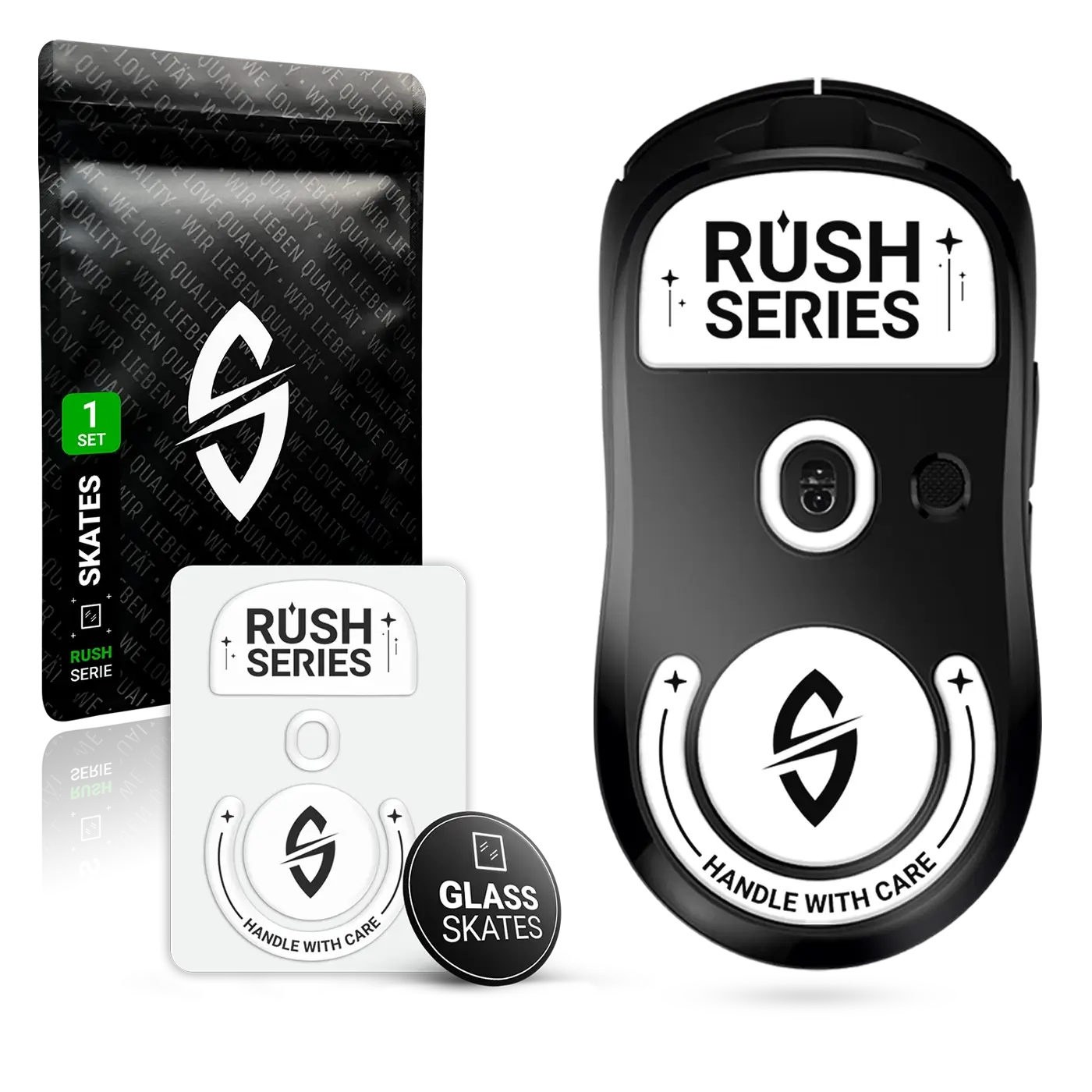 RUSH Glass Glides for Logitech G PRO X Superlight