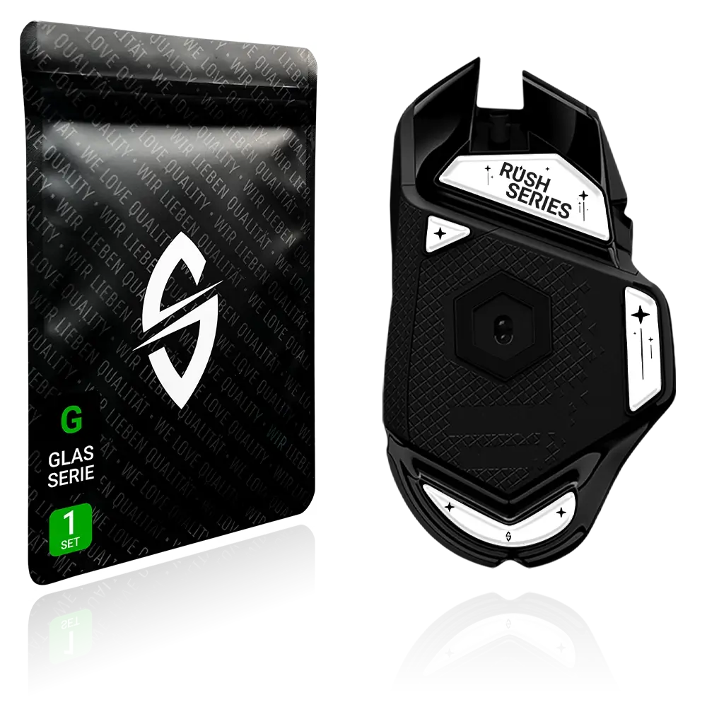 RUSH Glas Glides – für Logitech G502 (Kabel Ver.)