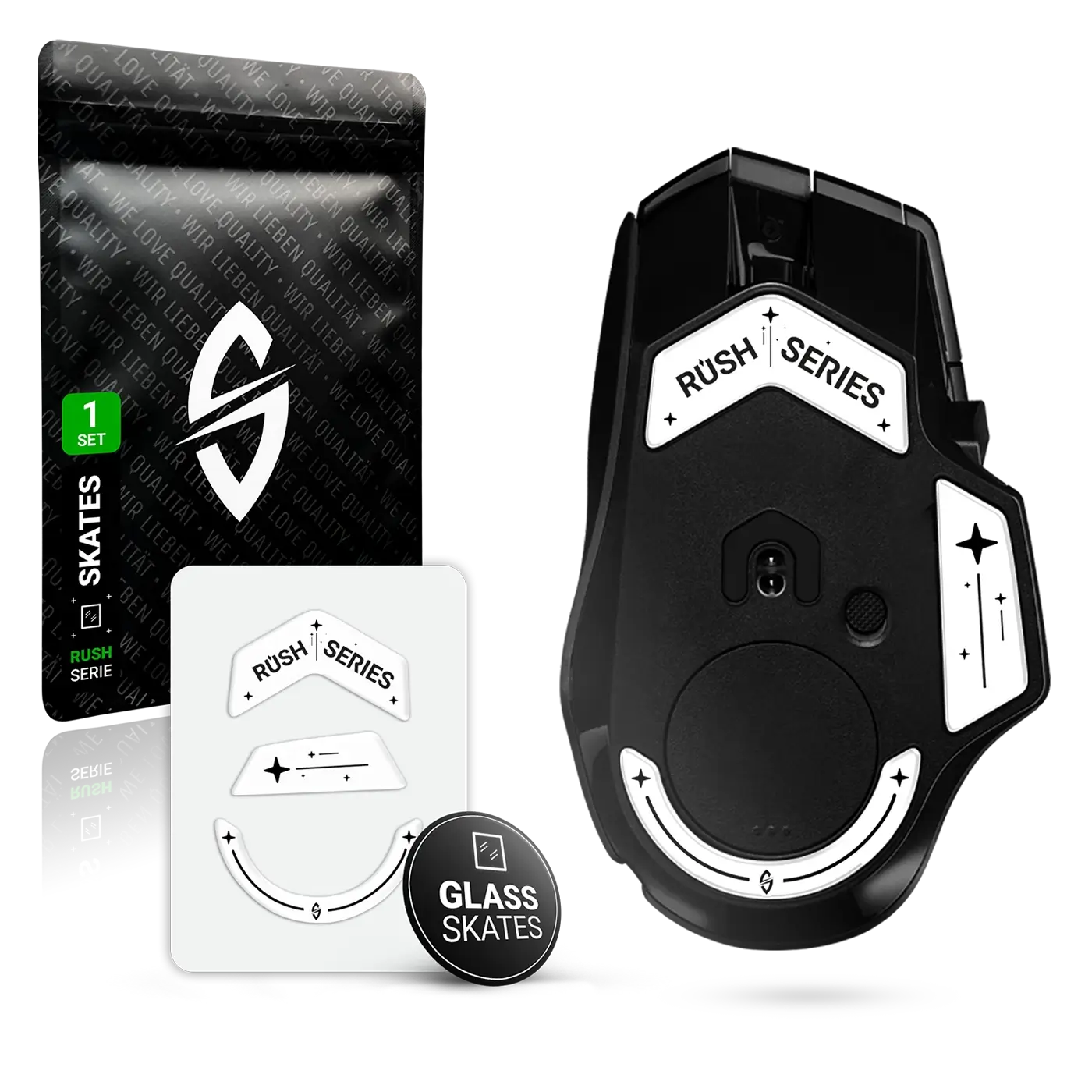 RUSH Glass Glides for Logitech G502X PLUS LIGHTSPEED