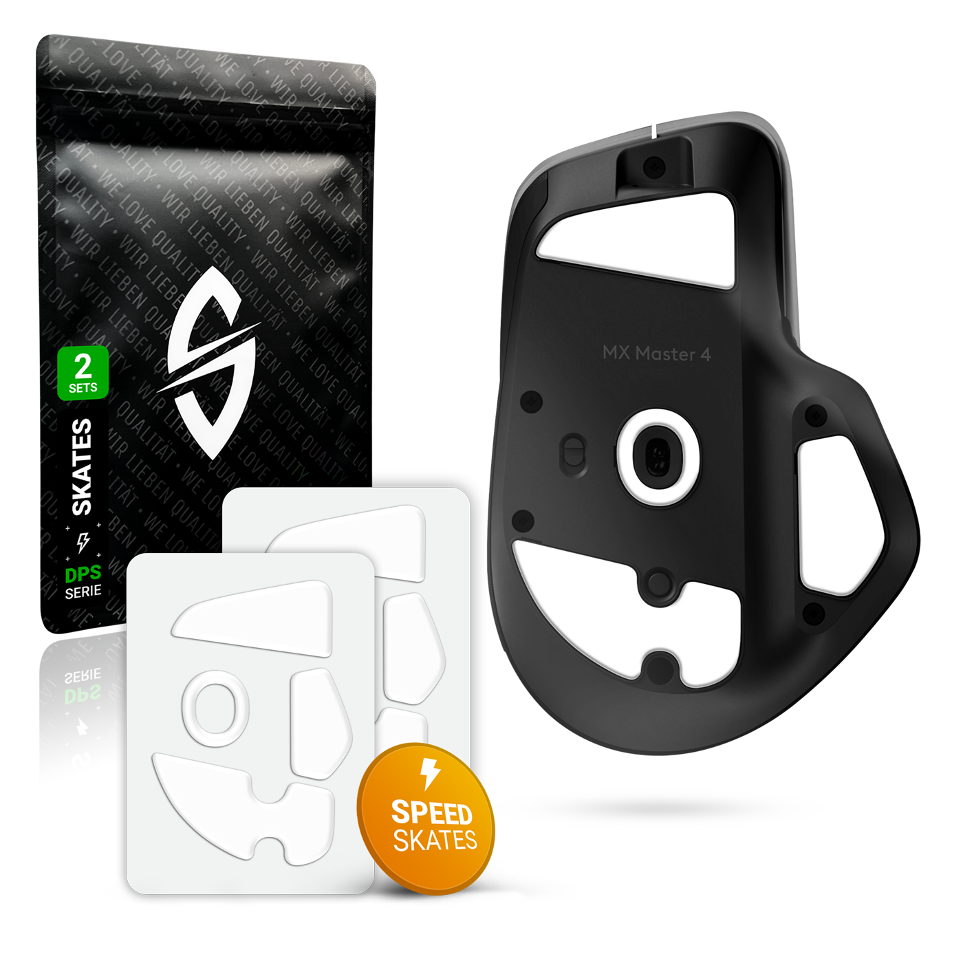 DPS Series – Mausfüße für Logitech MX Master 4 – PTFE