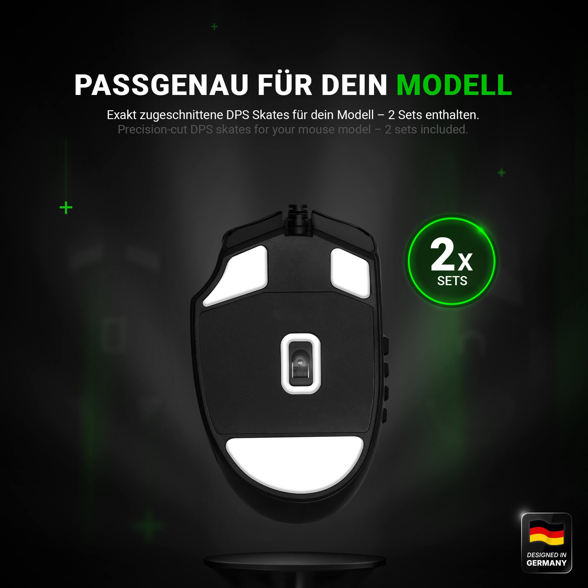 DPS Series – Mausfüße für Razer Naga X – PTFE