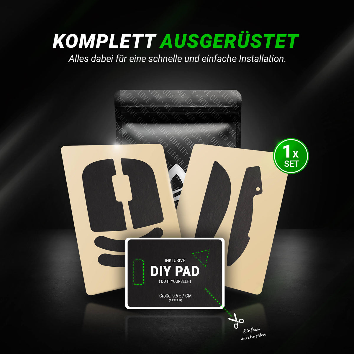 GRIP TAPE Set - for Pulsar X2H Medium