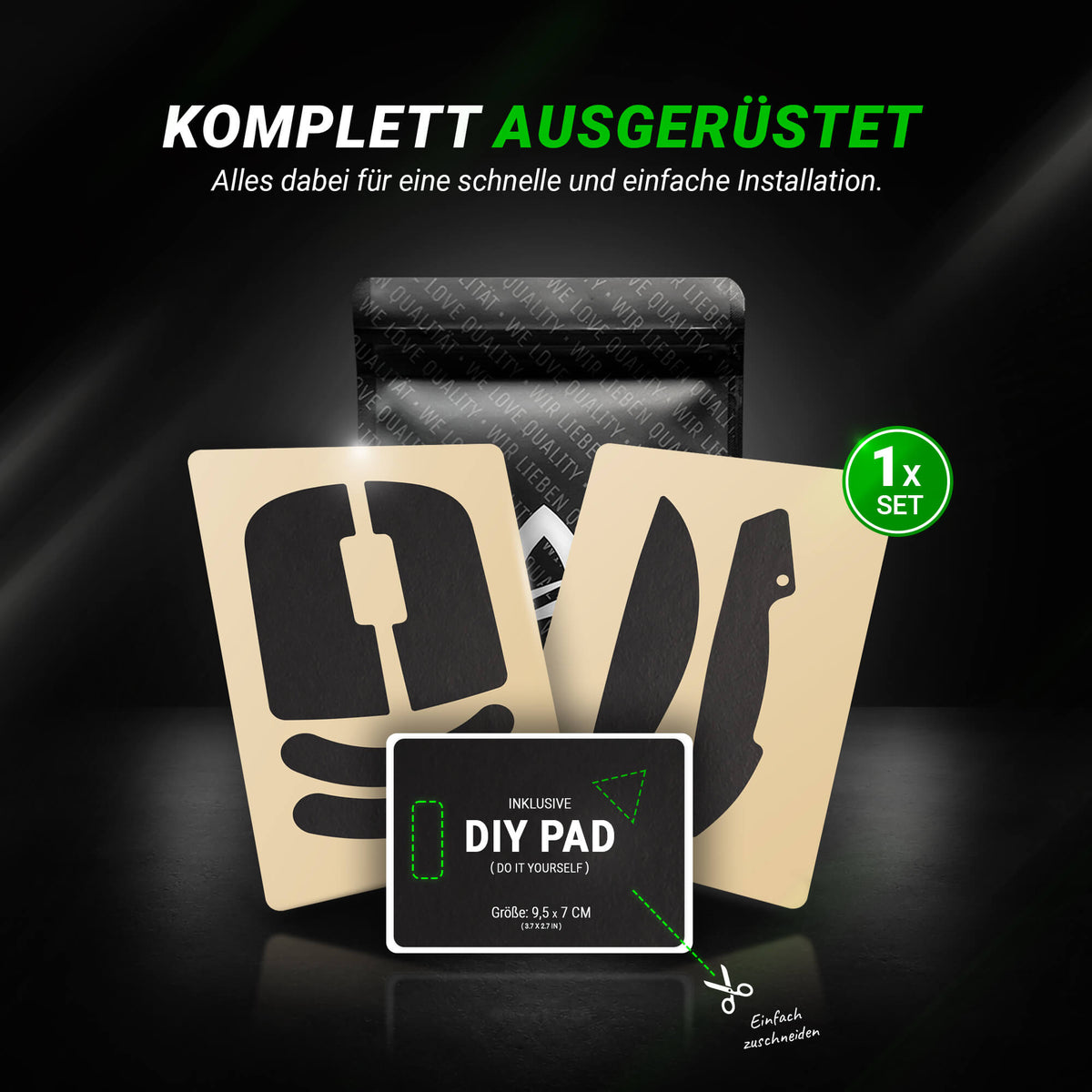 GRIP TAPE Set - for Pulsar X2H Mini