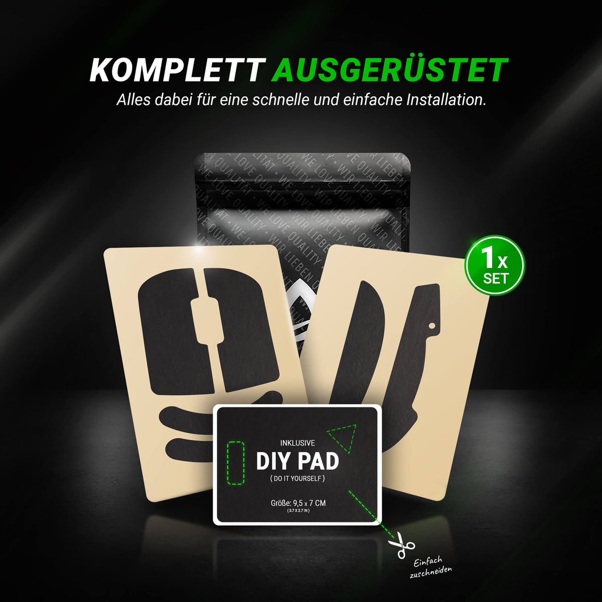 GRIP TAPE Set - for Pulsar X2V2 Mini