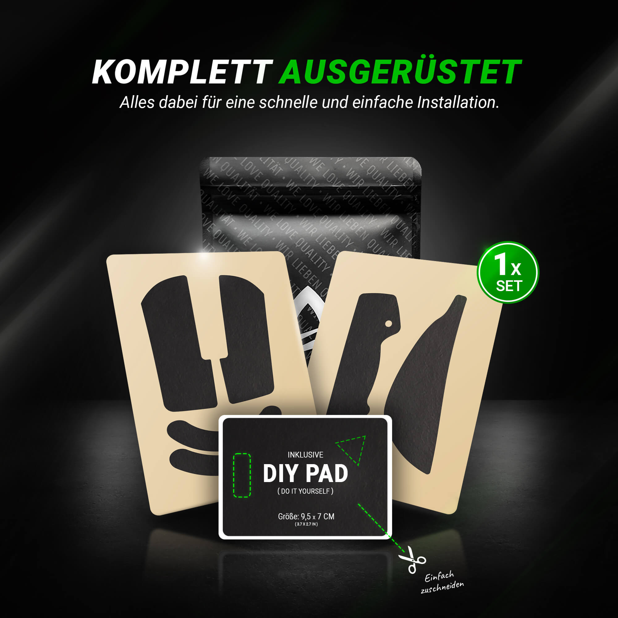 GRIP TAPE Set - for Pulsar XLITE V3, V4 (Size 2)