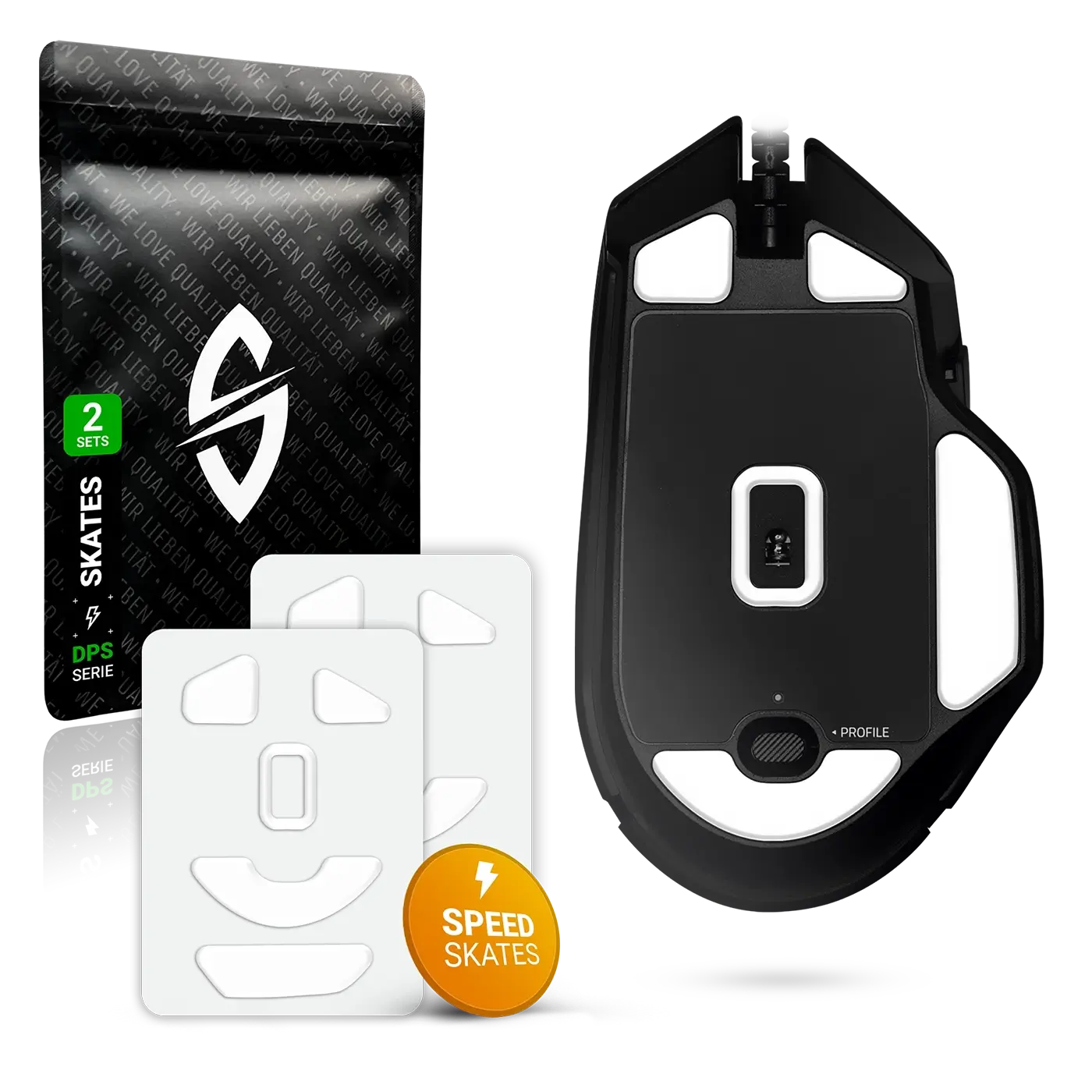 DPS Series – Mausfüße für Razer Basilisk V3 – PTFE