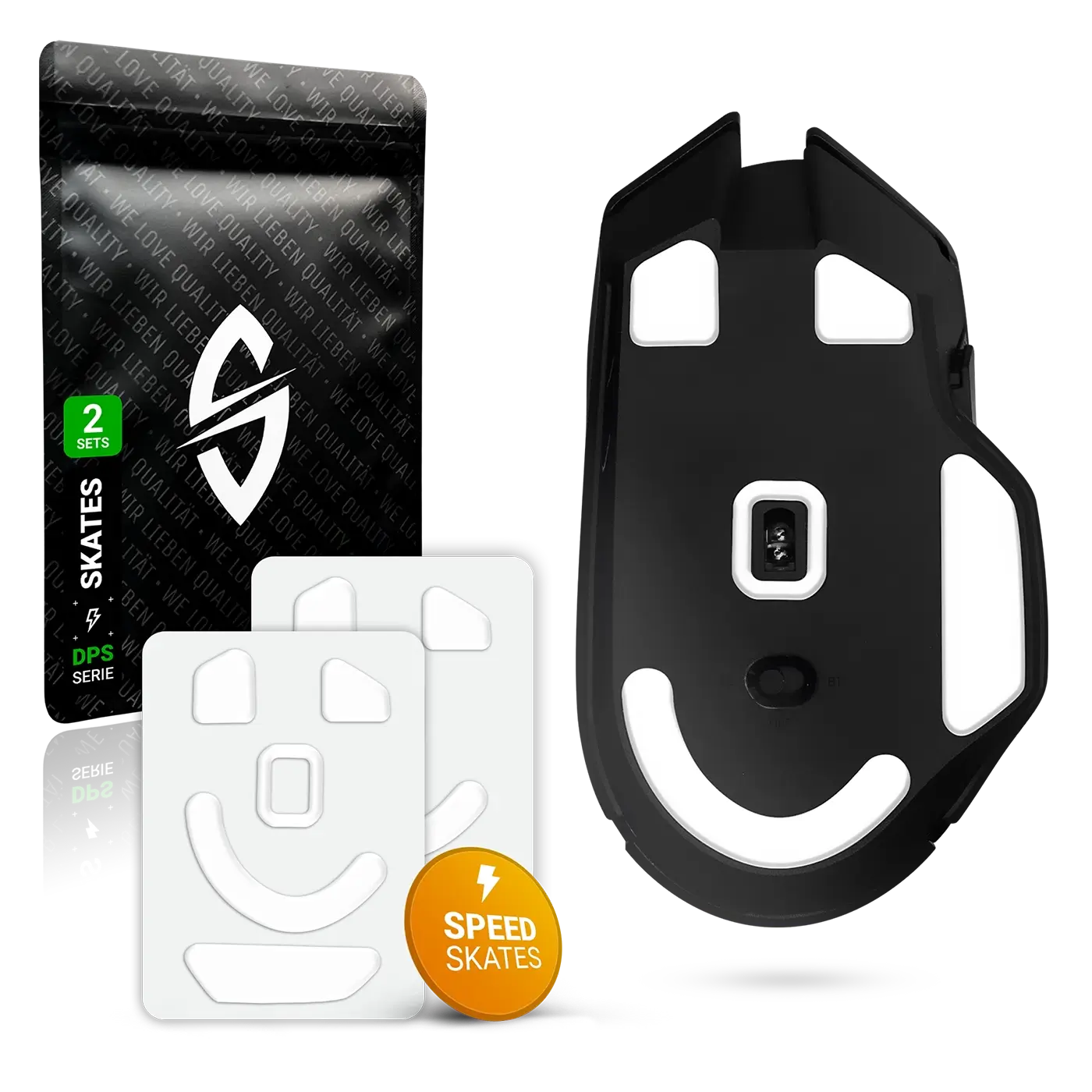 DPS Series – Mausfüße für Razer Basilisk V3 X Hyperspeed – PTFE