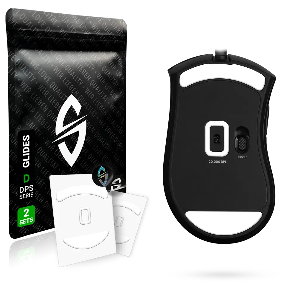 DPS Glides (2er Set) –  für Razer Deathadder V2