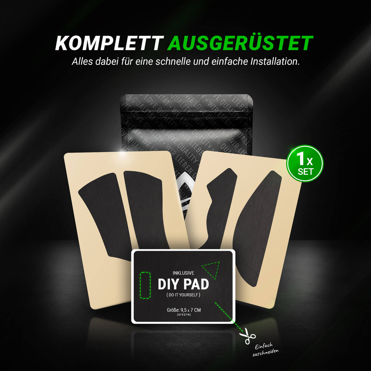 Stealth Grip Tape for Razer DeathAdder V2 Pro