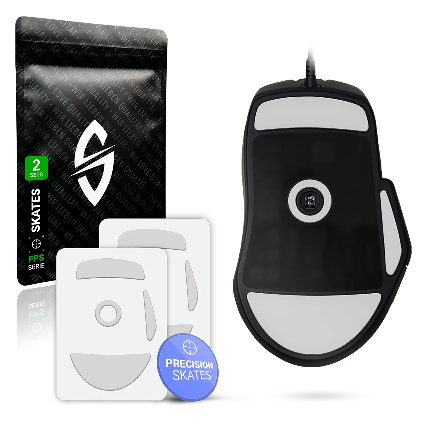 FPS Glides - 2 Sets - for Roccat Kone XP, Pro