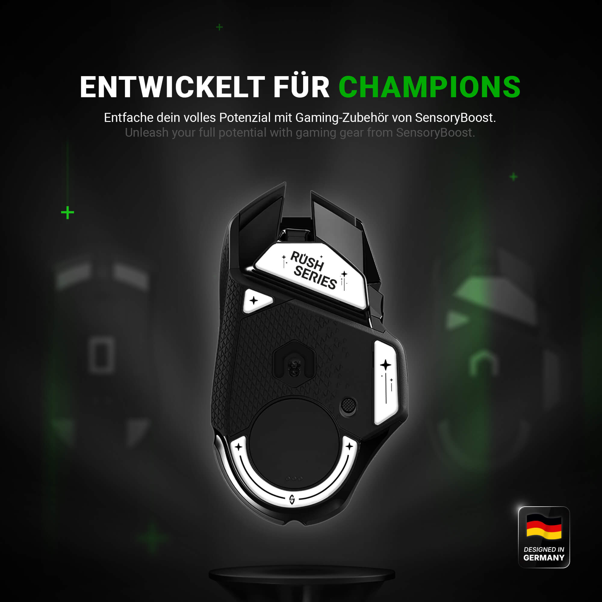 RUSH Glass Glides for Logitech G502 Lightspeed Gaming Mouse