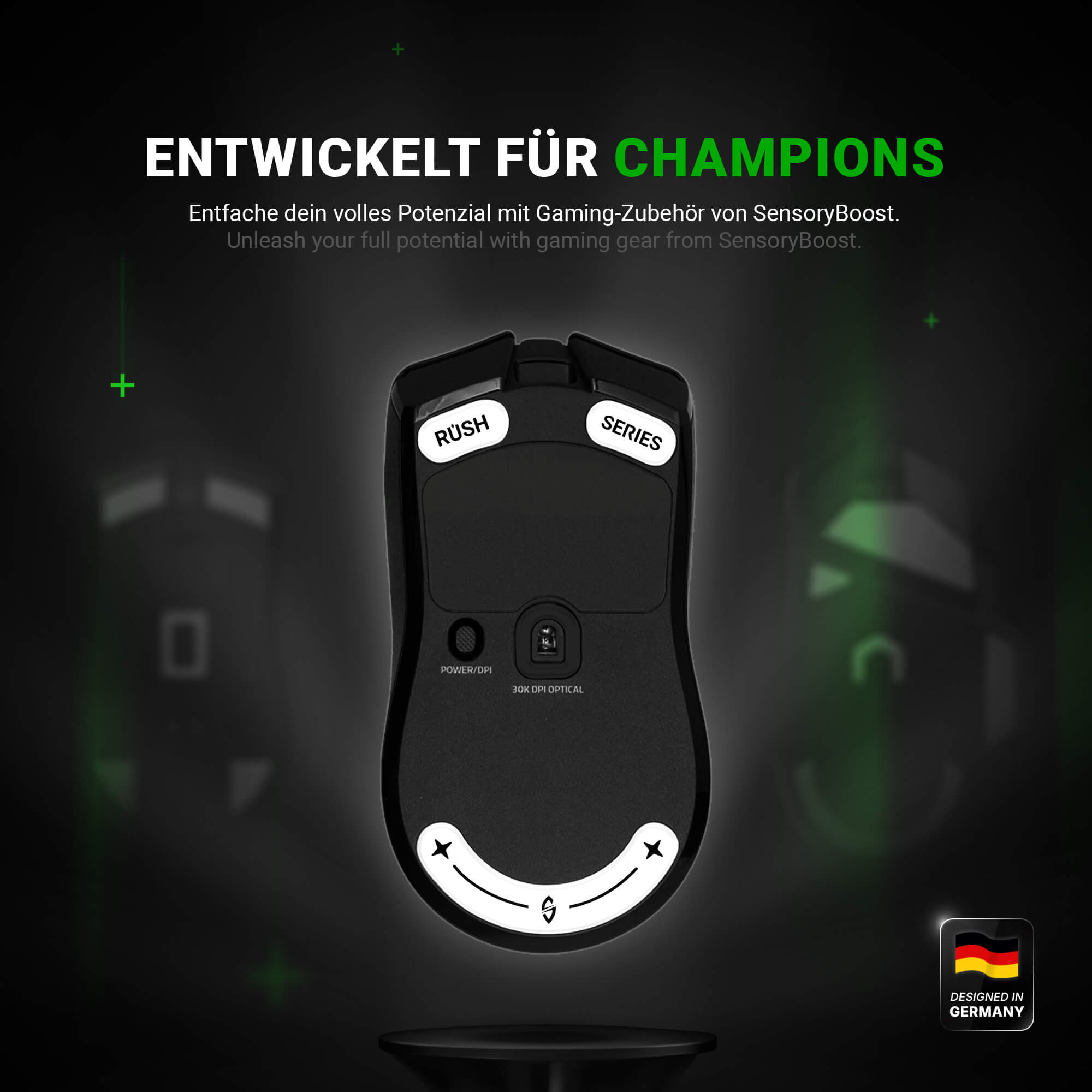 RUSH Glas Glides – für Razer Viper V2 PRO