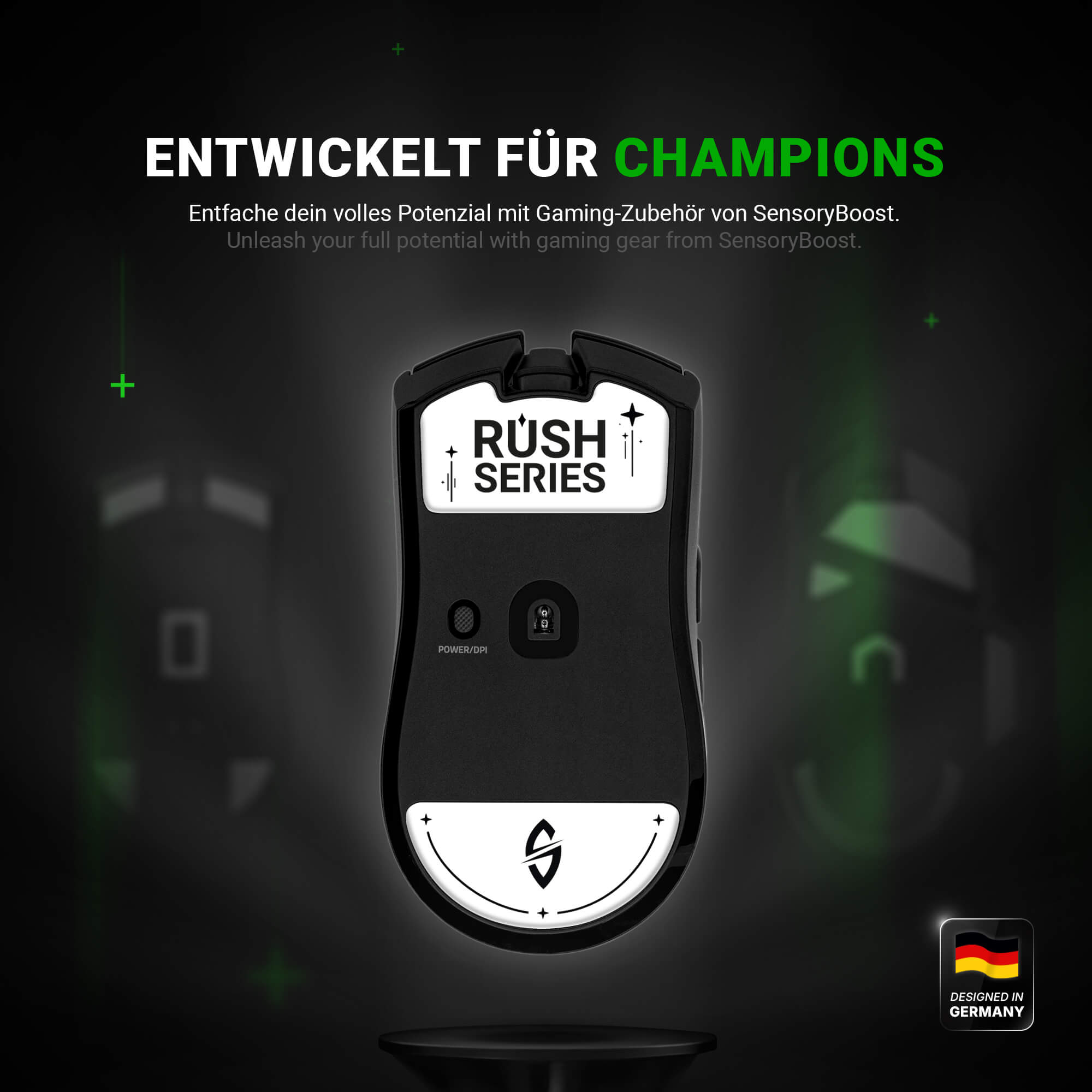 RUSH Glas Glides – für Razer Viper v3 PRO