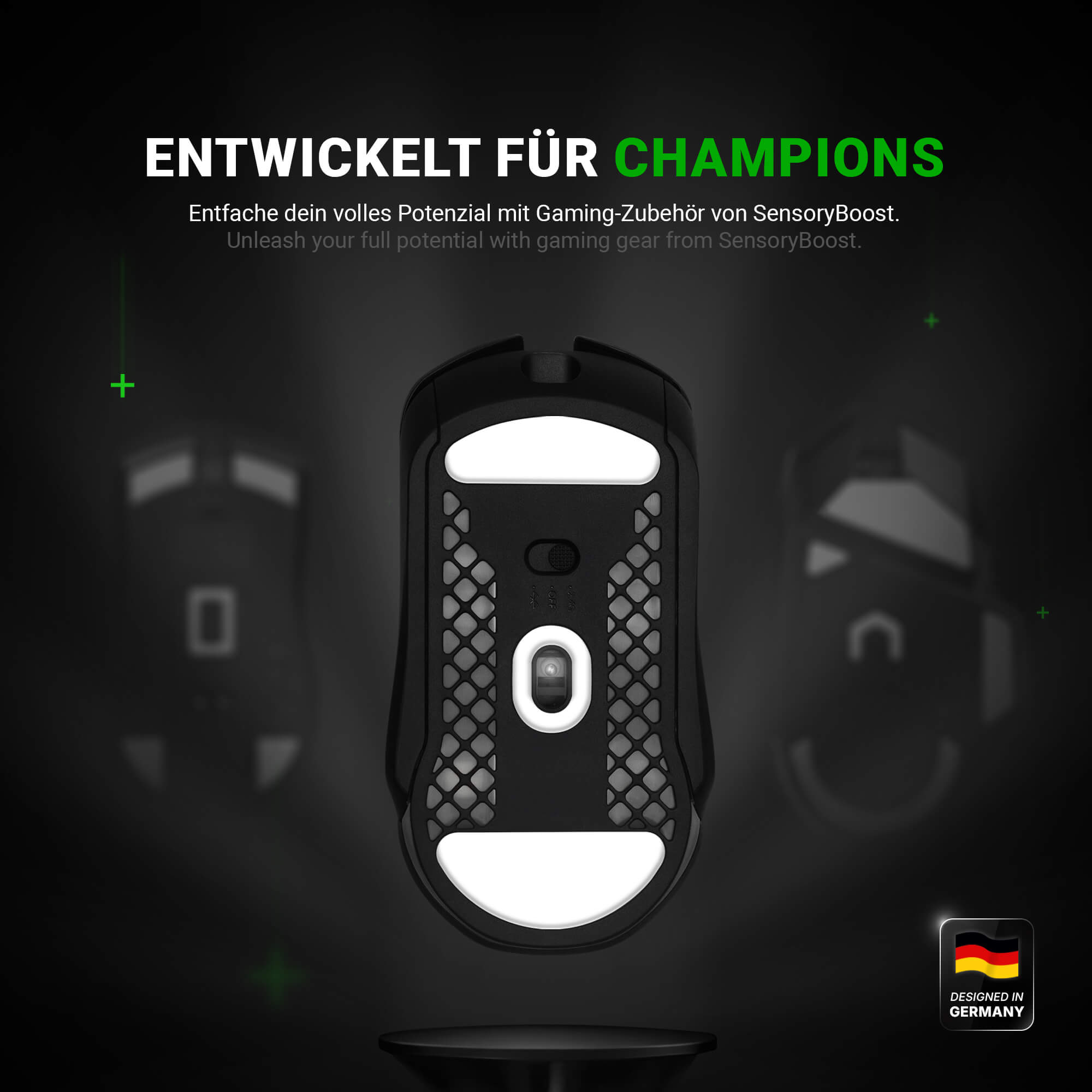 DPS Glides (2er Set) – für Steelseries Aerox 9 / 5 / 3 (Ghost)