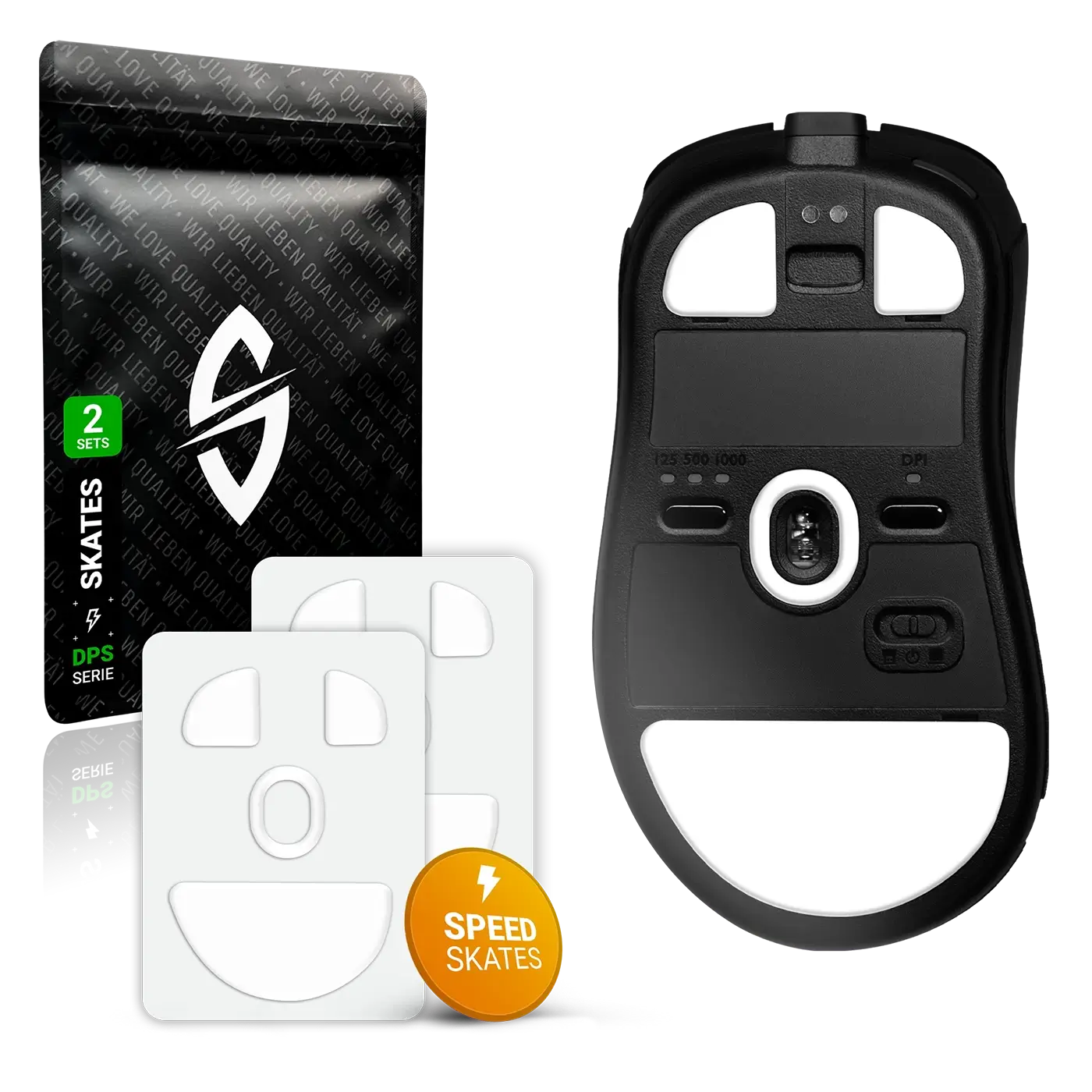 DPS Series – Mausfüße für BenQ Zowie EC 1/2/3 CW – PTFE